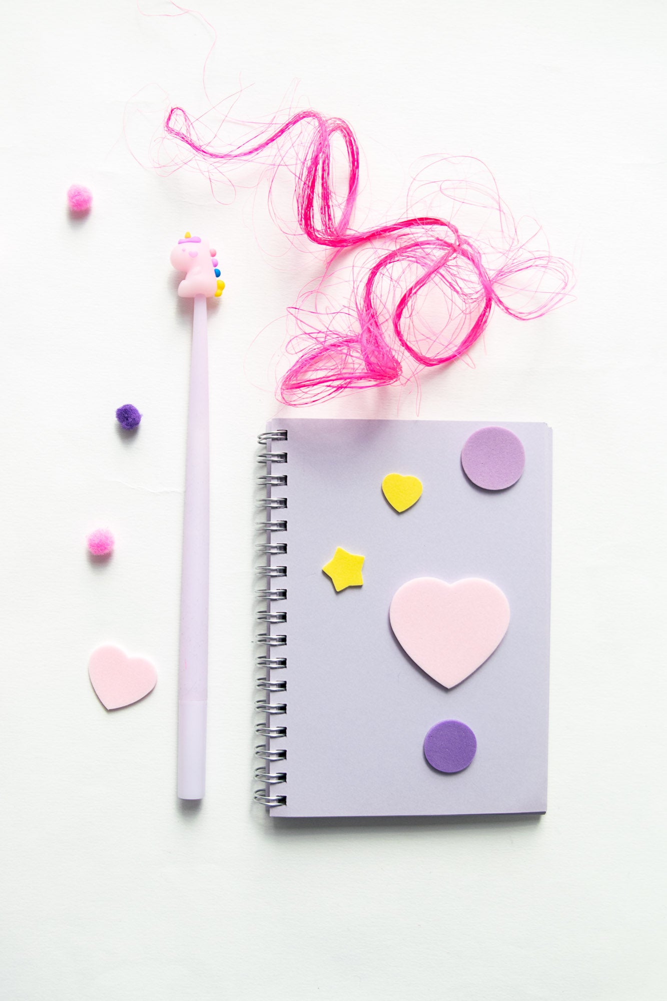 Stylo Souple à Secouer - Licorne Kawaii