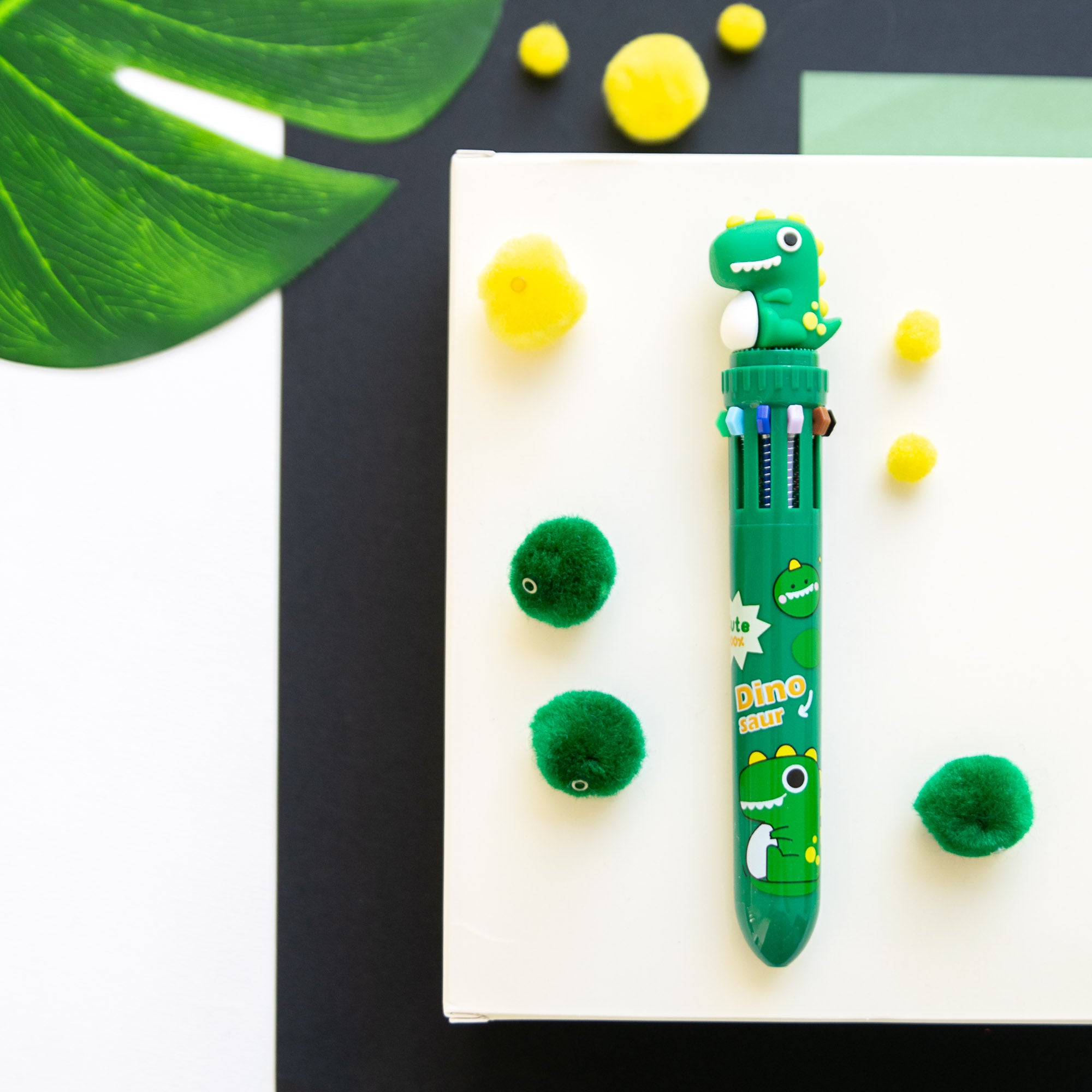 Stylo Kawaii 10 couleurs - Dino