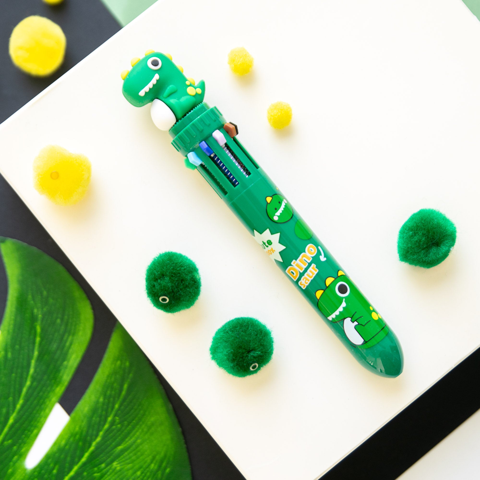 Stylo Kawaii 10 couleurs - Dino