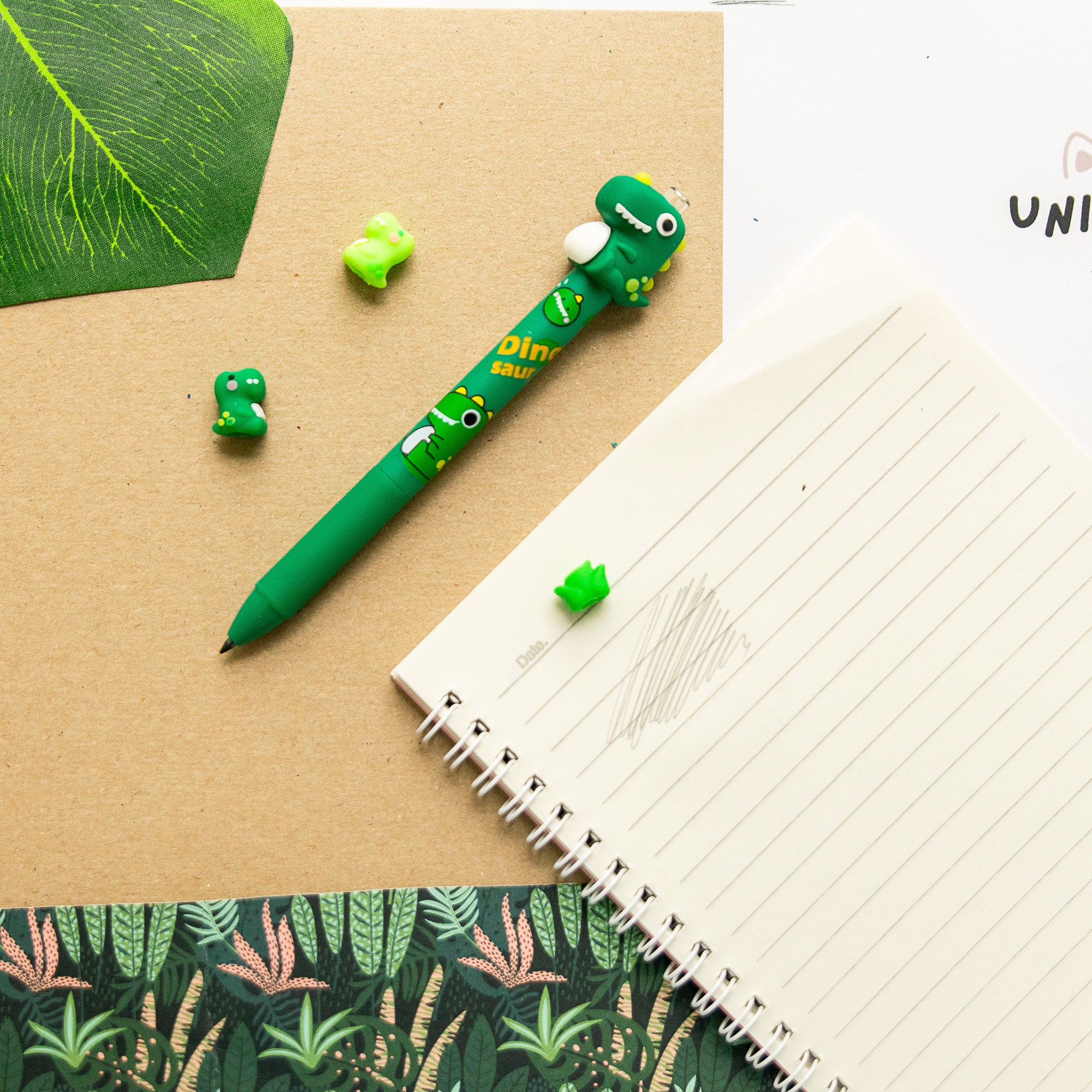 Crayon Kawaii Dinosaure à Mine Eternelle
