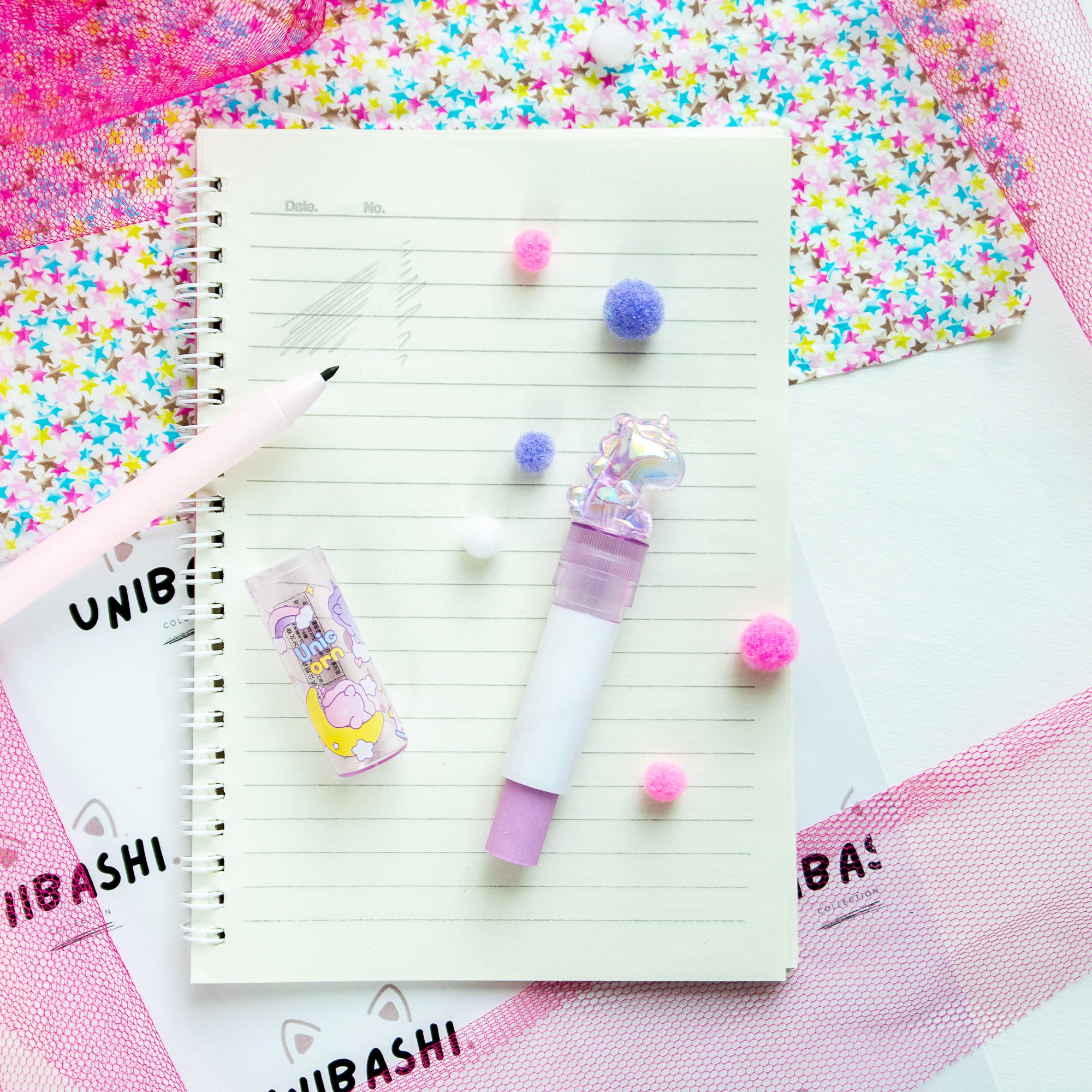 Gomme Lipstick Kawaii Licorne