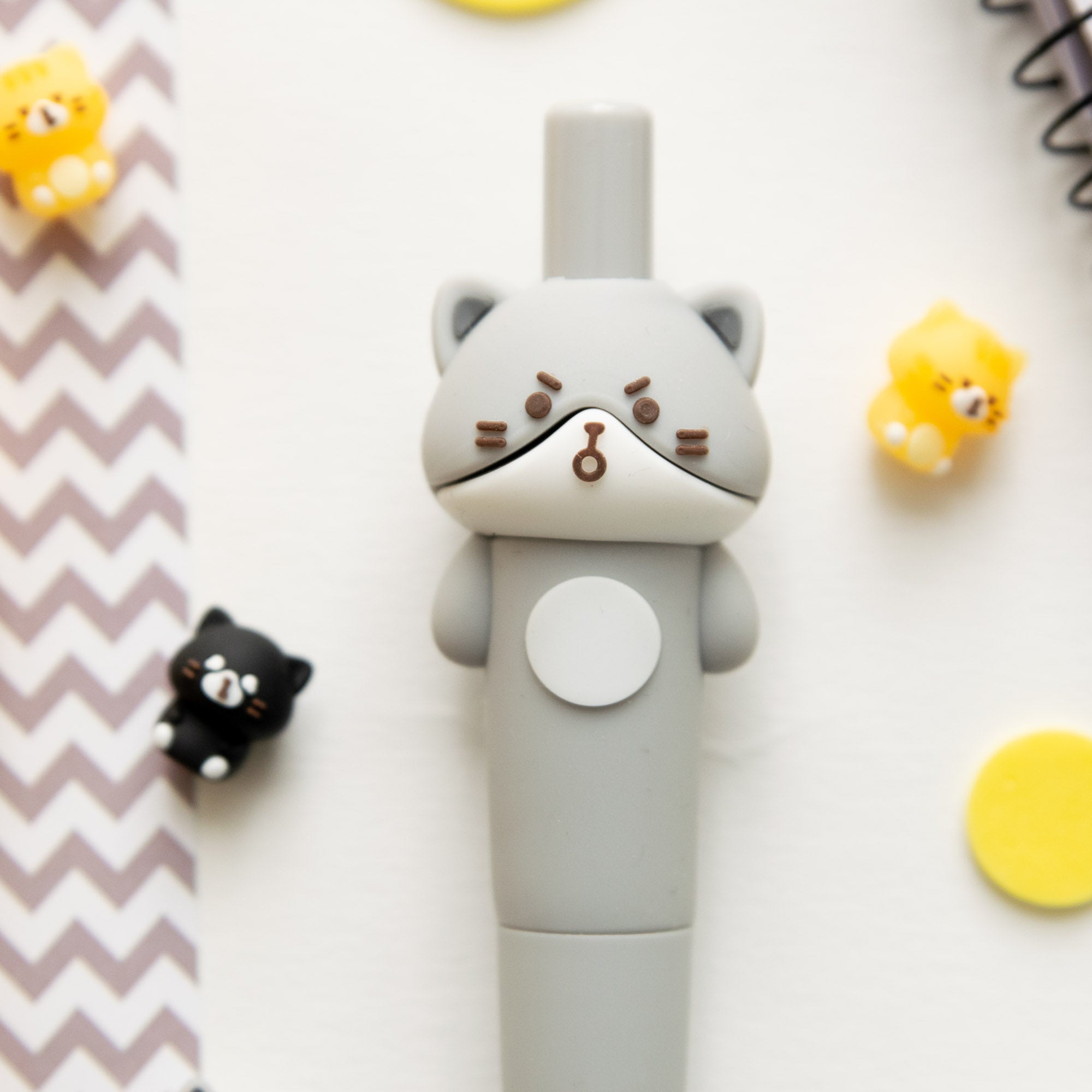 Stylo Gel Maxi Kawaii – Chat