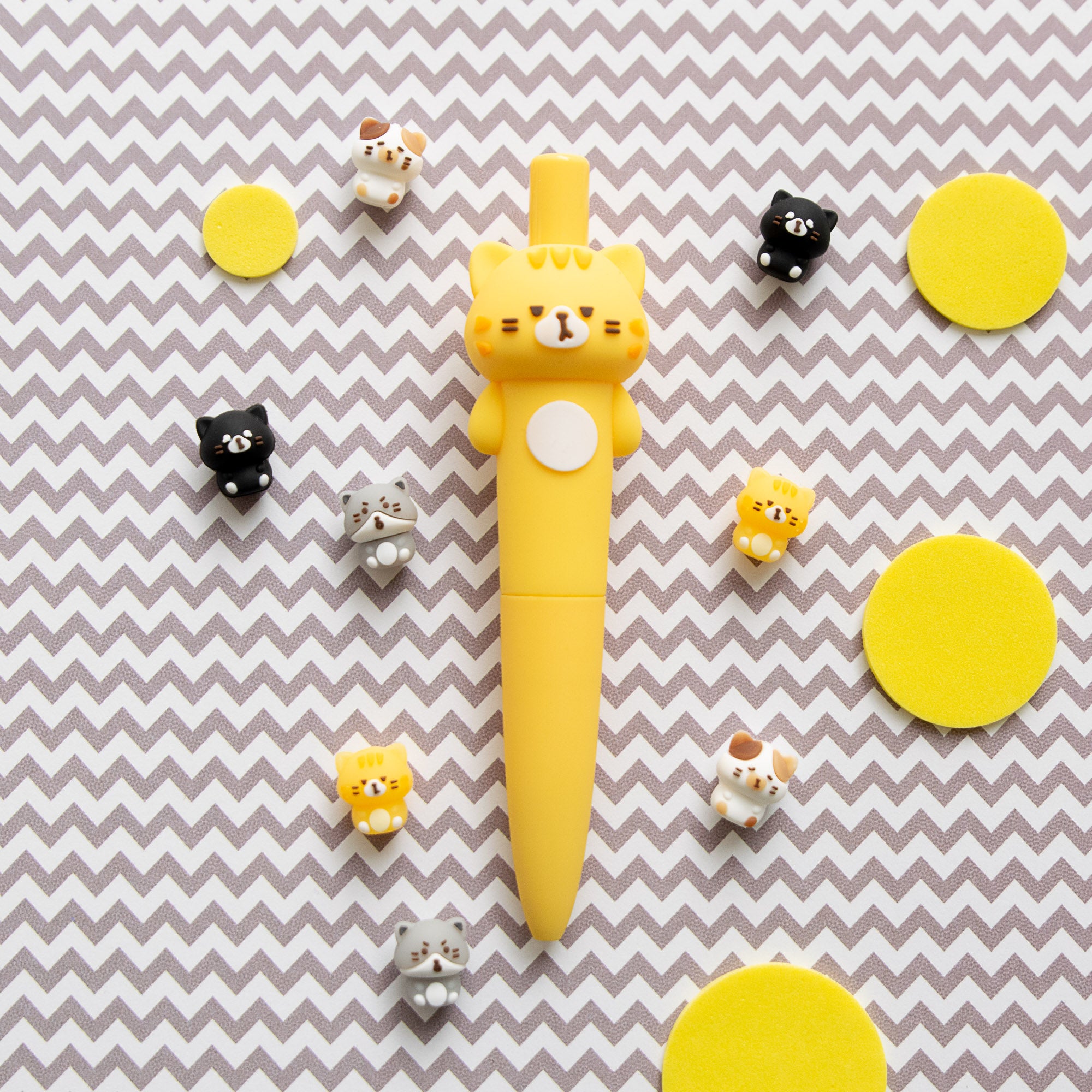 Stylo Gel Maxi Kawaii – Chat