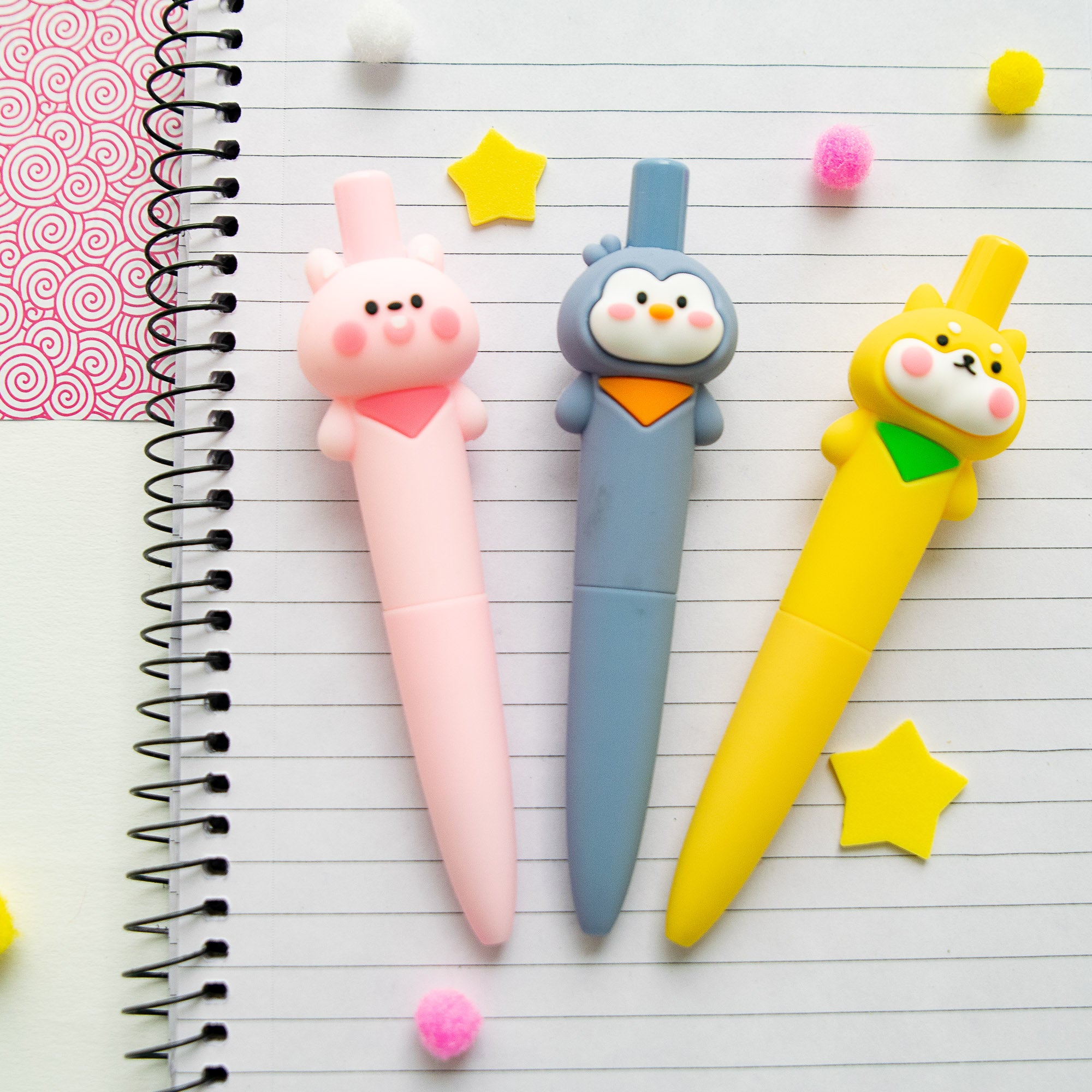 Stylo Gel Maxi – Shiba Inu Kawaii