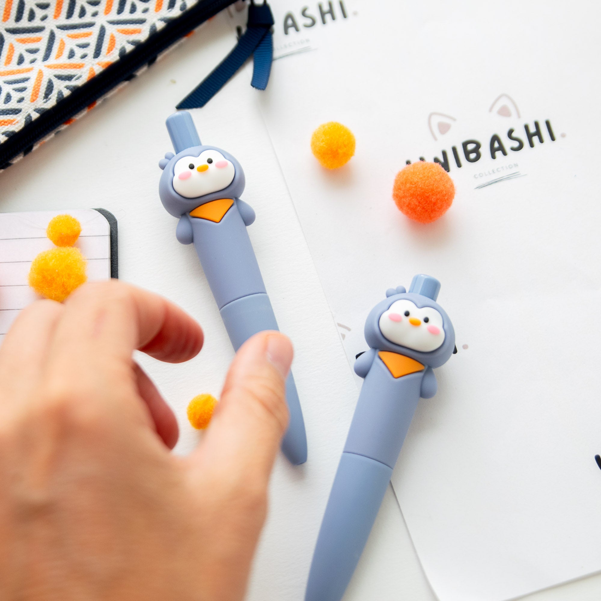 Stylo Gel Maxi – Pingouin Kawaii