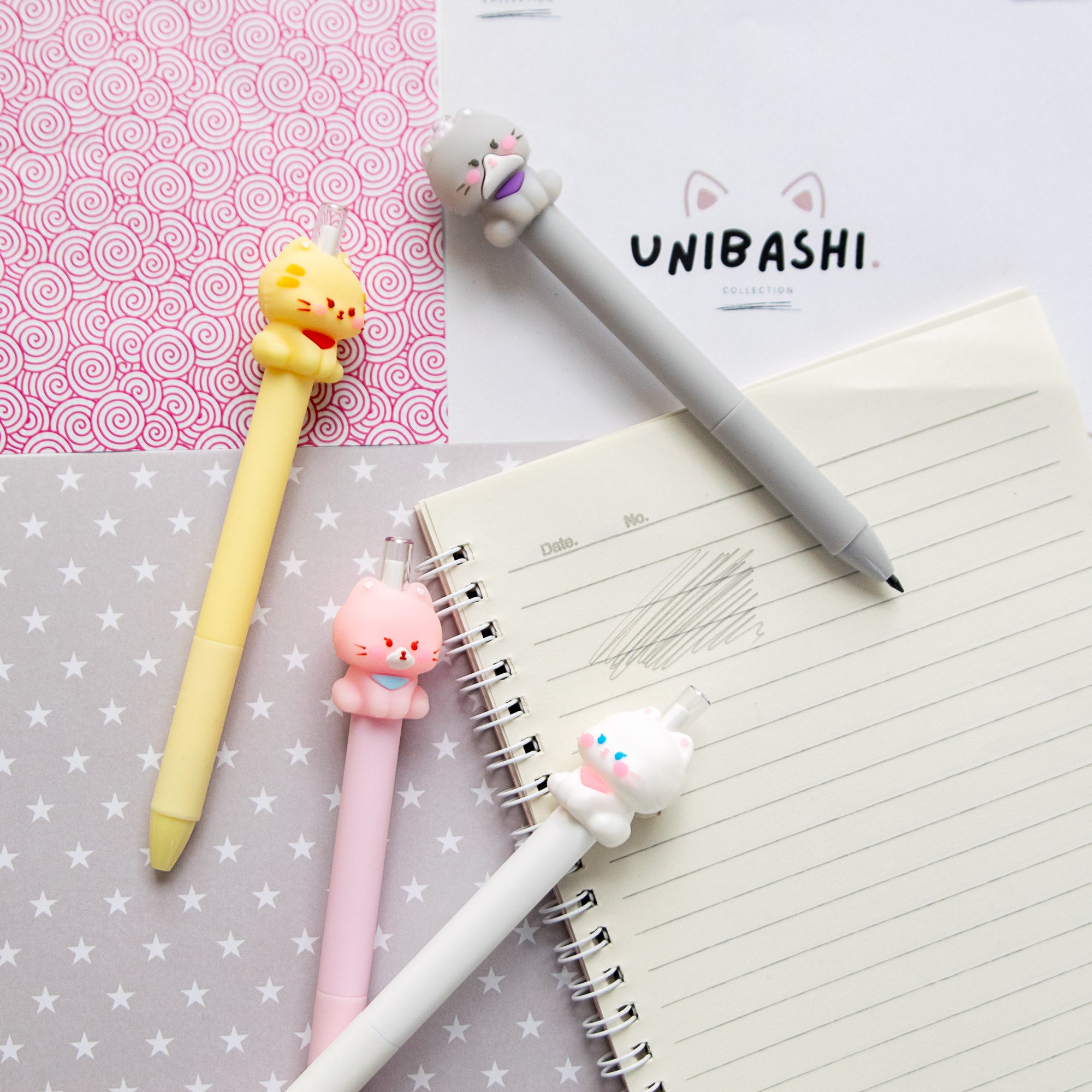 Crayon Kawaii Bébé Chat Girly - Mine Eternelle