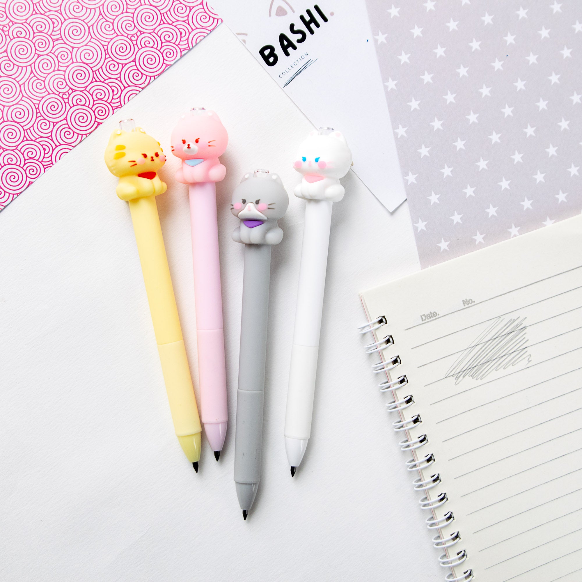 Crayon Kawaii Bébé Chat Girly - Mine Eternelle