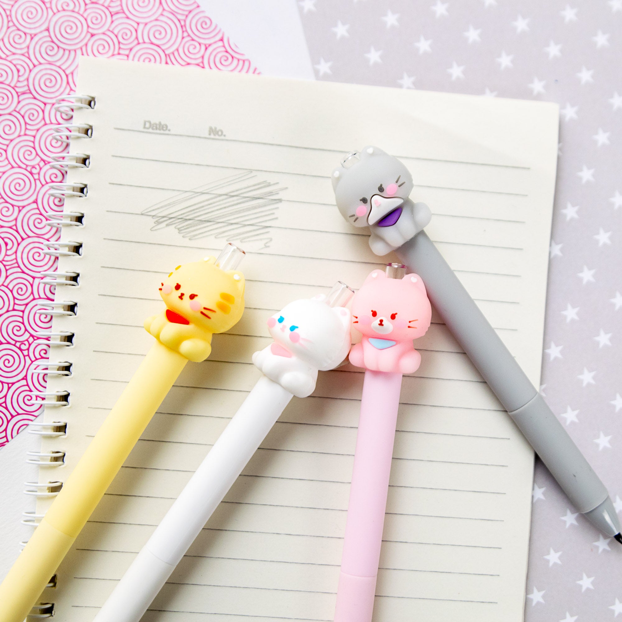 Crayon Kawaii Bébé Chat Girly - Mine Eternelle