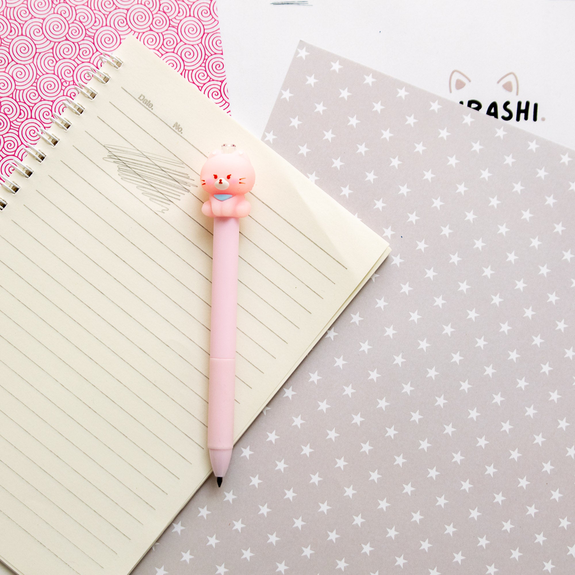 Crayon Kawaii Bébé Chat Girly - Mine Eternelle