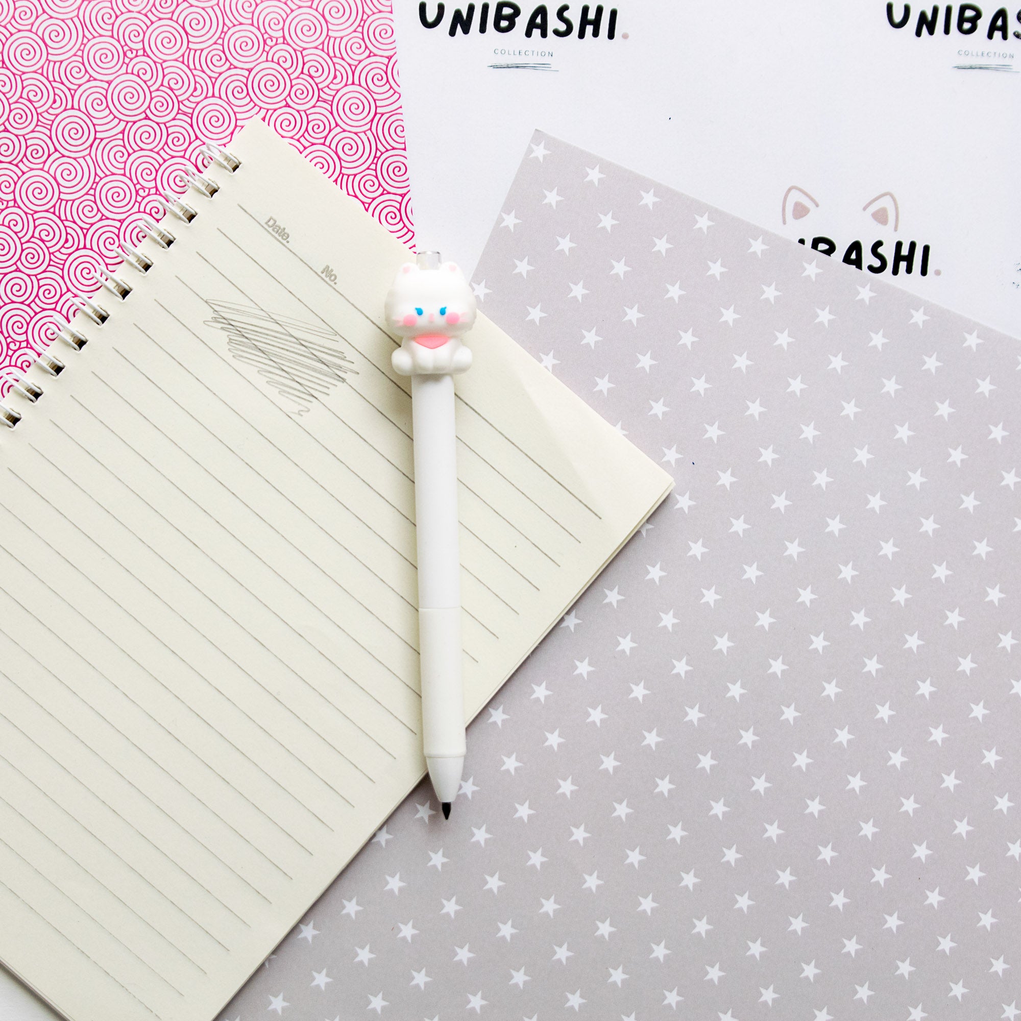 Crayon Kawaii Bébé Chat Girly - Mine Eternelle