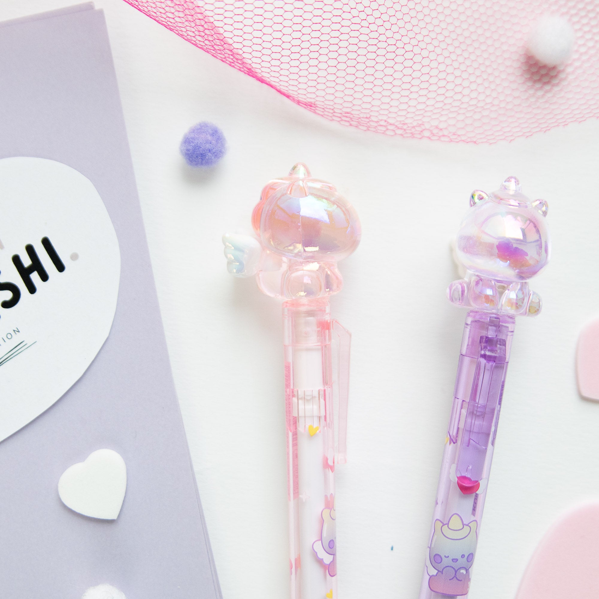 Stylo Gel Cristal Kawaii - Licorne