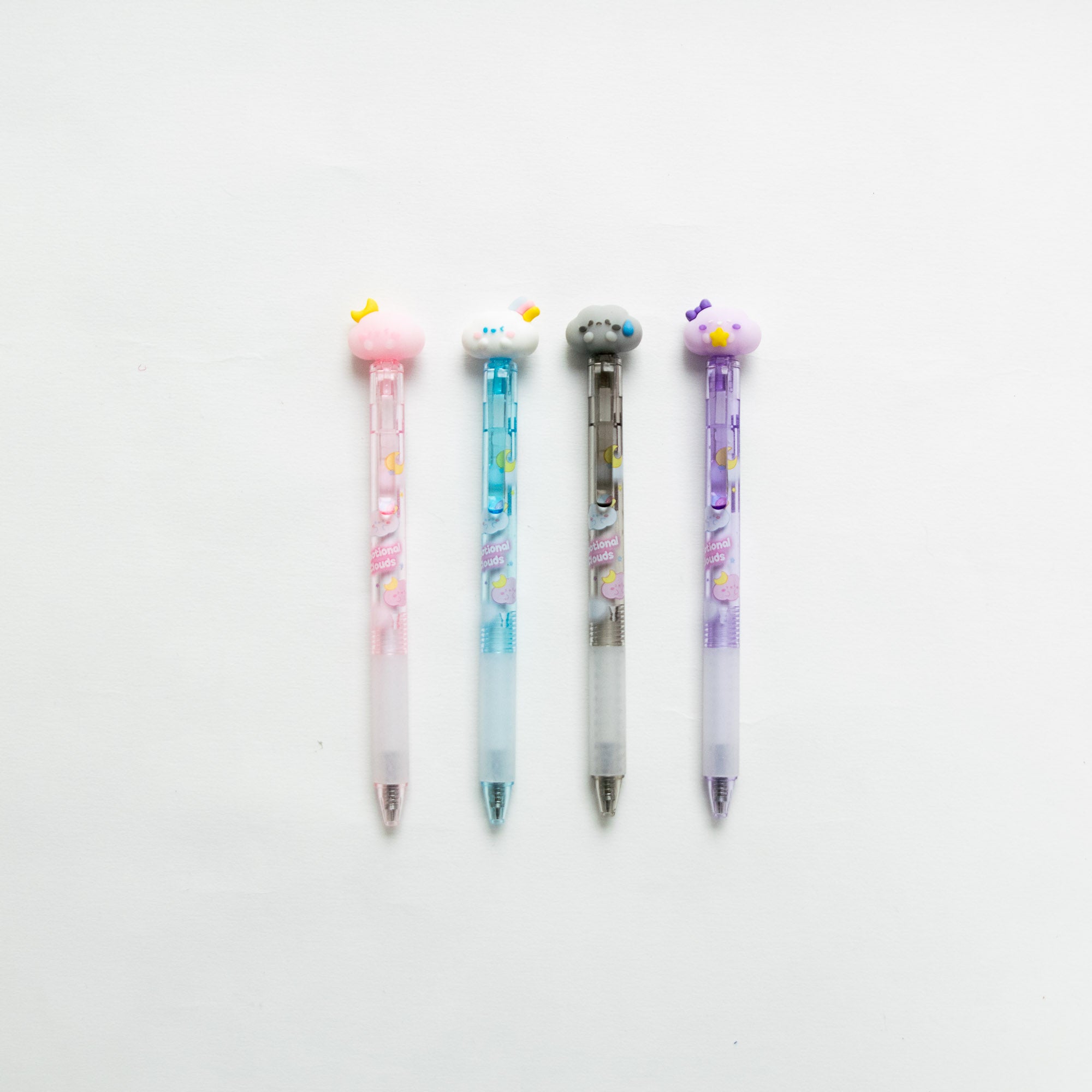 Stylo Gel Effaçable Kawaii - Nuages Rêveurs