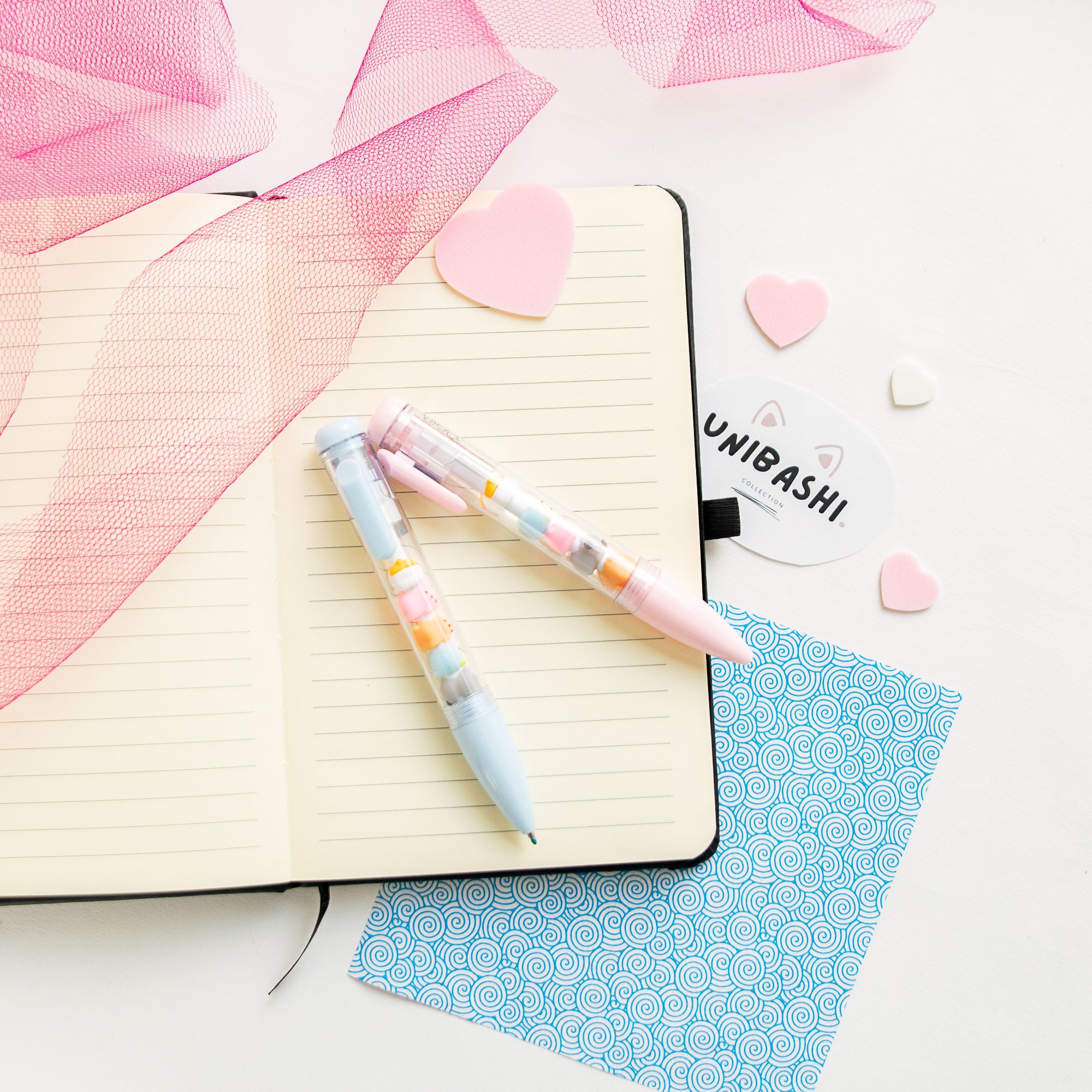 Stylo Kawaii - Mini Figurines Animaux Pastel