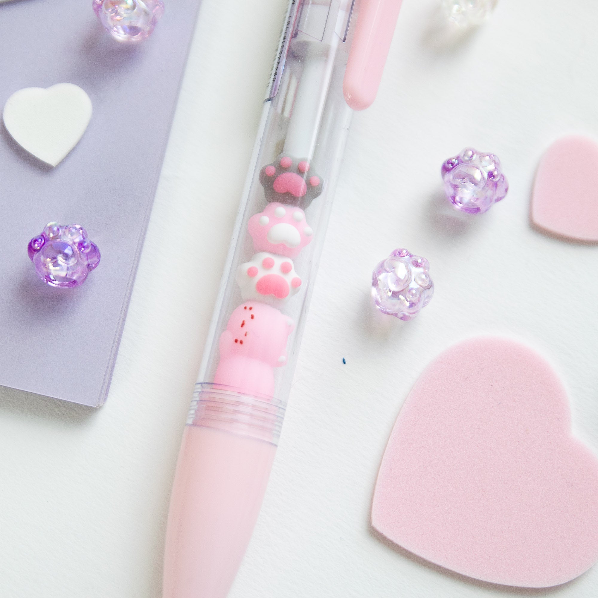 Stylo Kawaii - Mini Figurines Patte de Chat