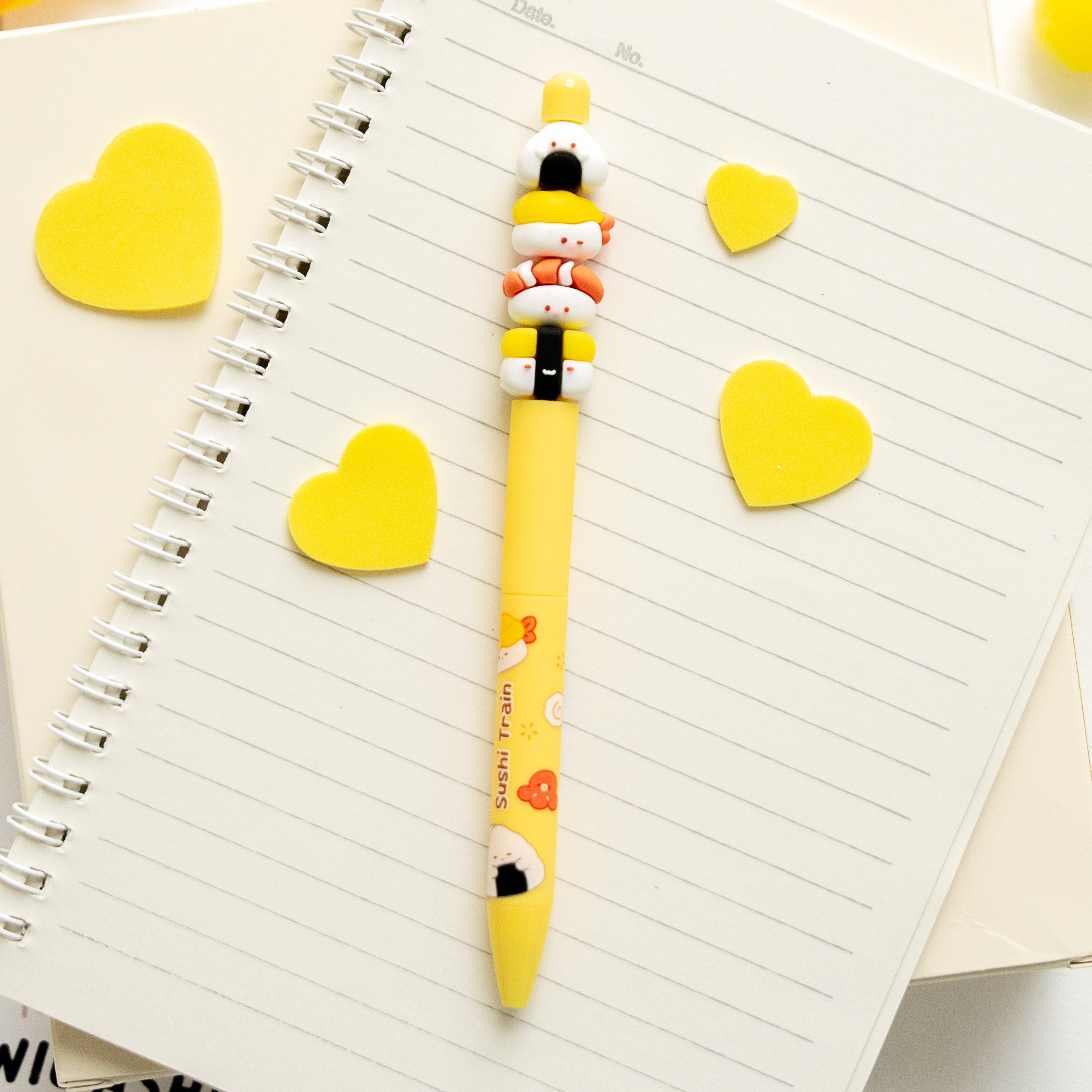 Stylo Kawaii - Mini Figurines Sushi Empilés