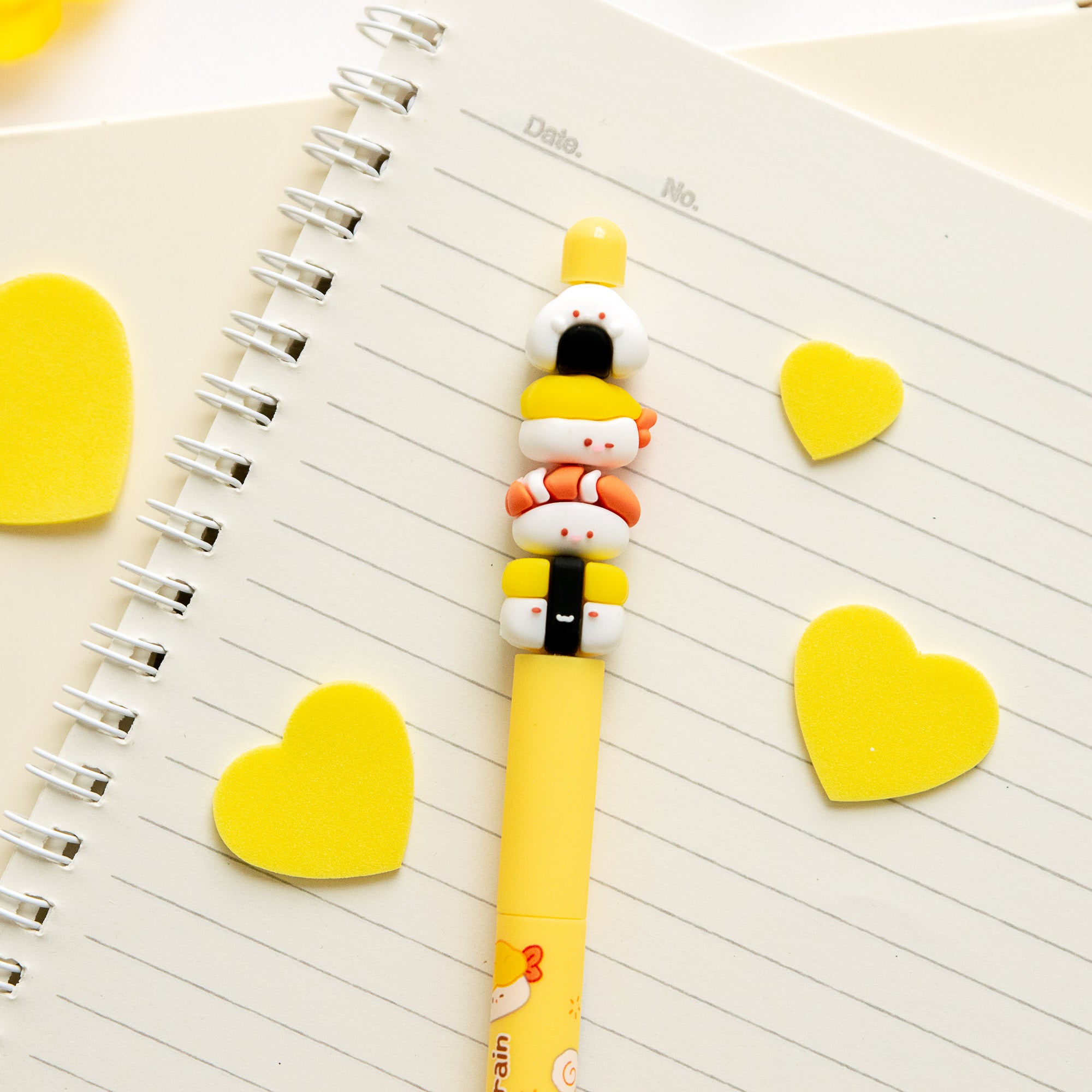 Stylo Kawaii - Mini Figurines Sushi Empilés