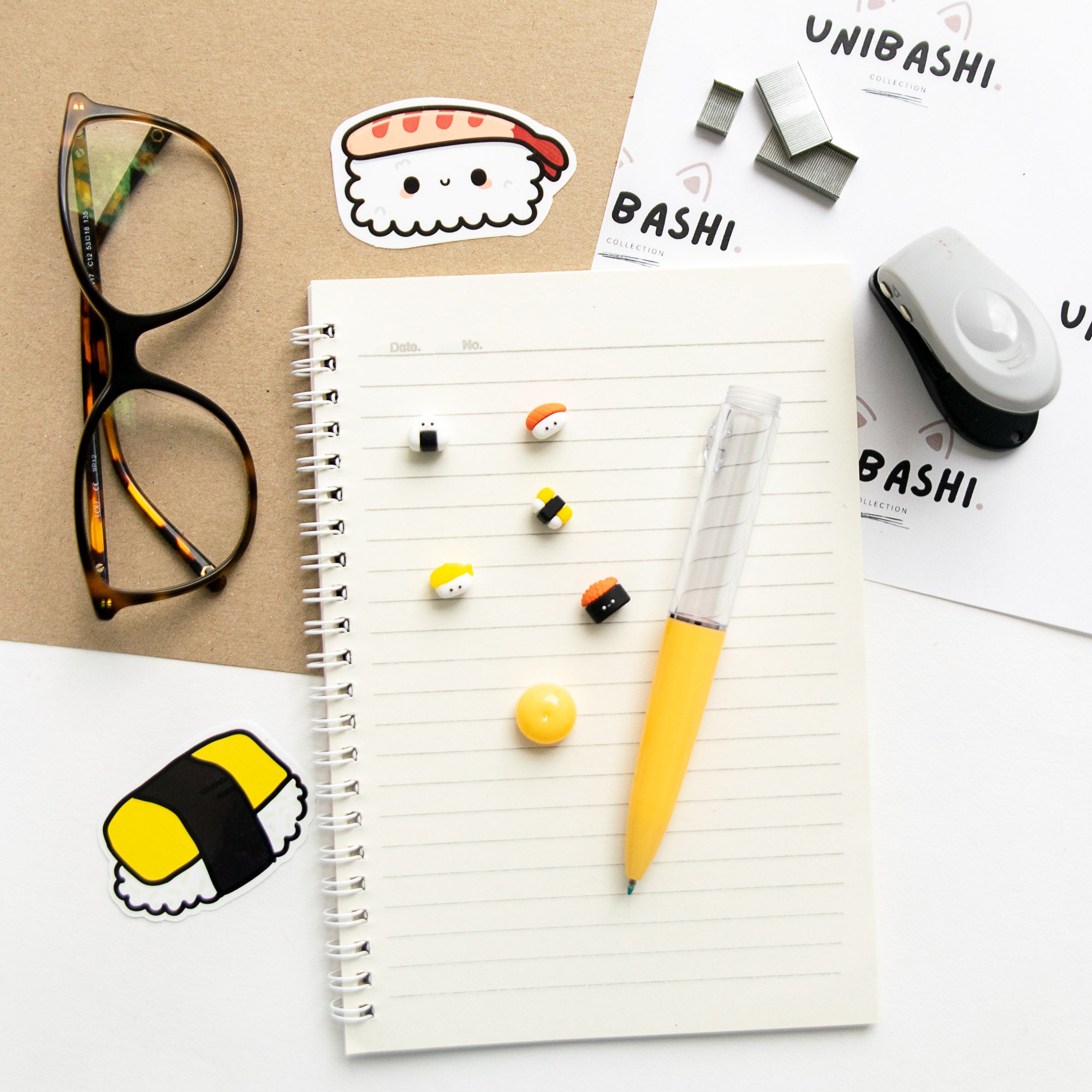 Stylo Kawaii - Mini Figurines Sushi