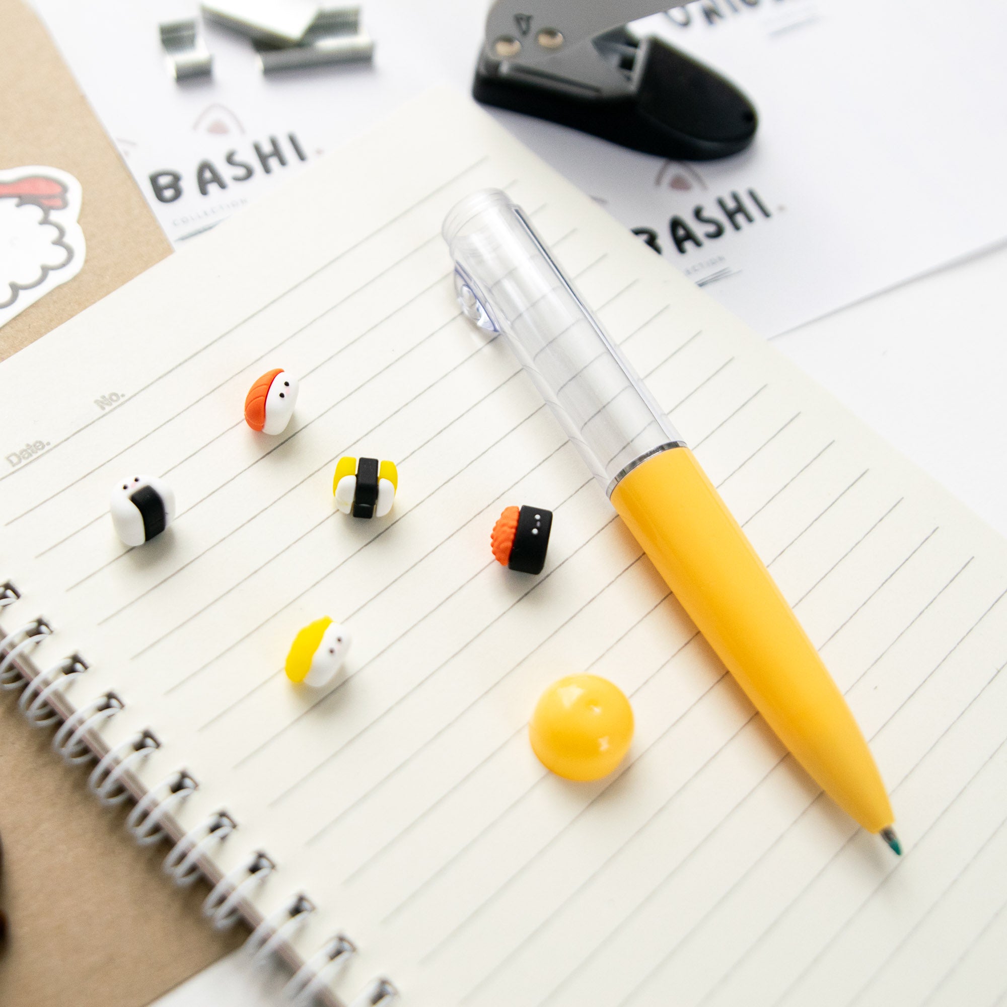 Stylo Kawaii - Mini Figurines Sushi