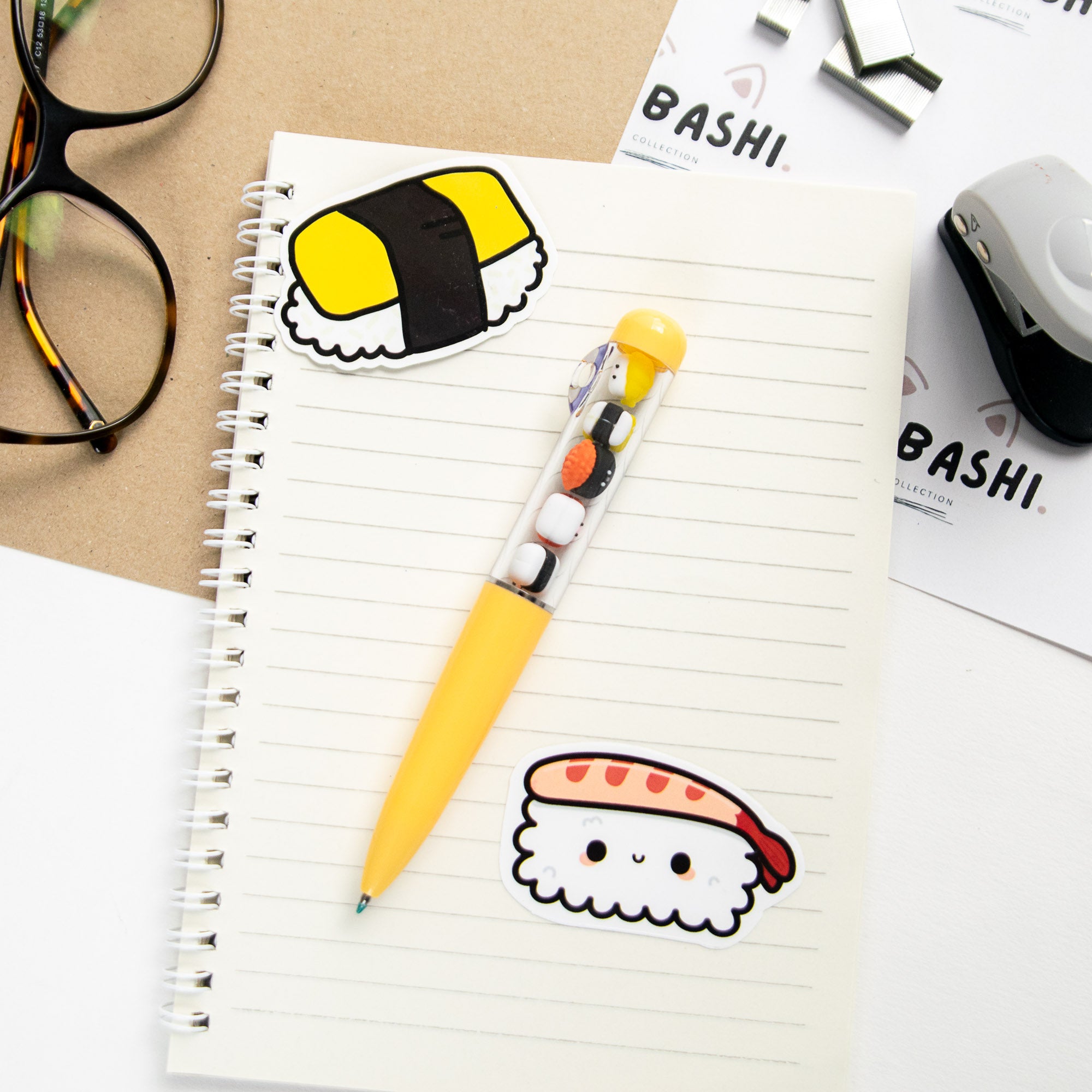 Stylo Kawaii - Mini Figurines Sushi