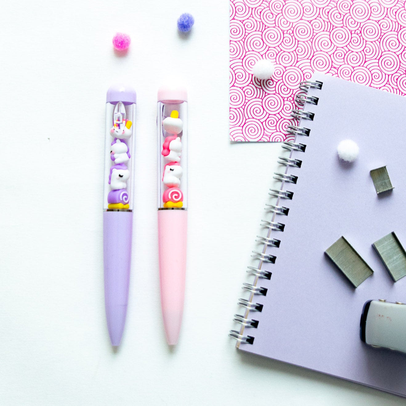 Stylo Kawaii - Mini Figurines Licorne