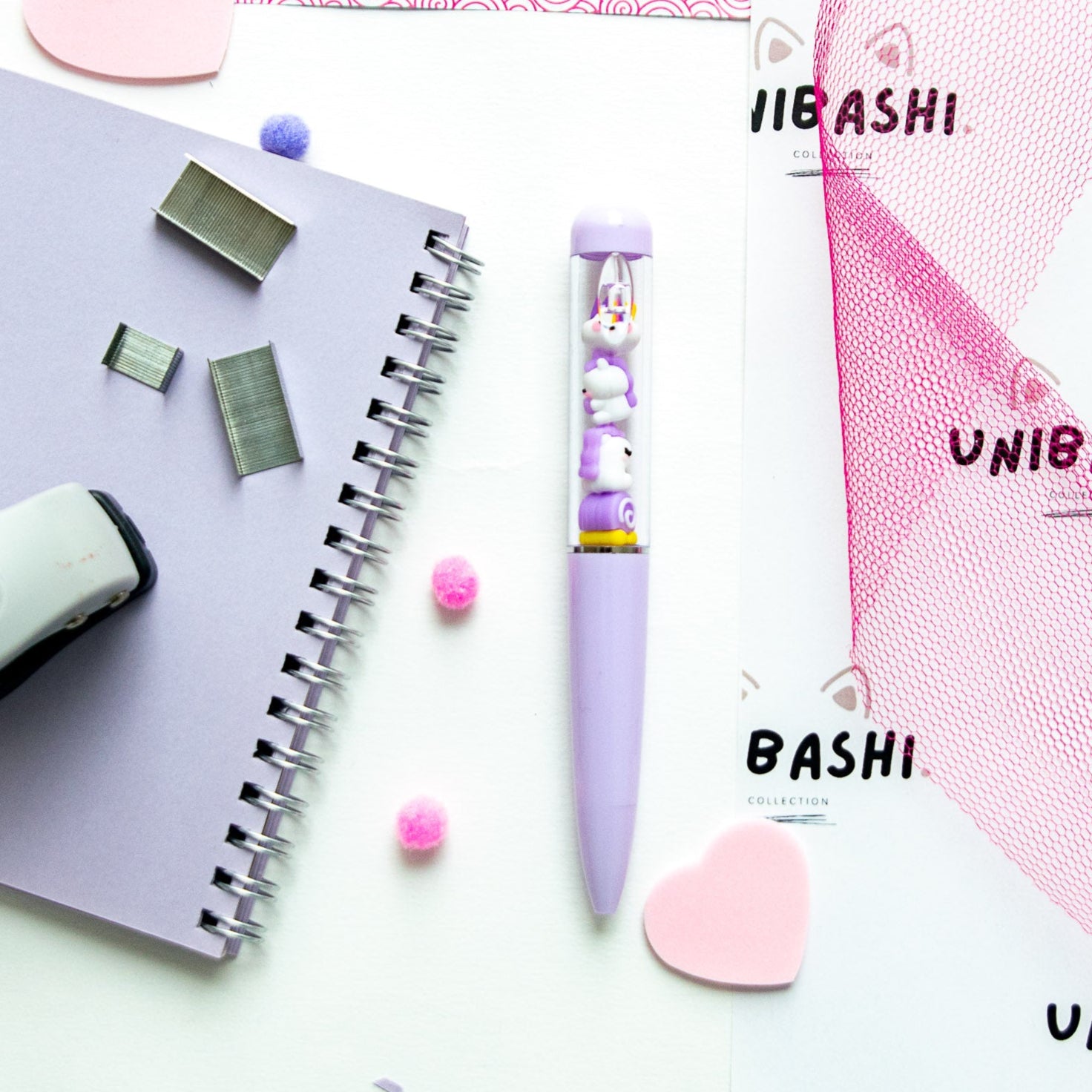 Stylo Kawaii - Mini Figurines Licorne