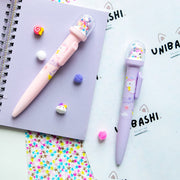 Stylo Kawaii Boule à neige – Licorne