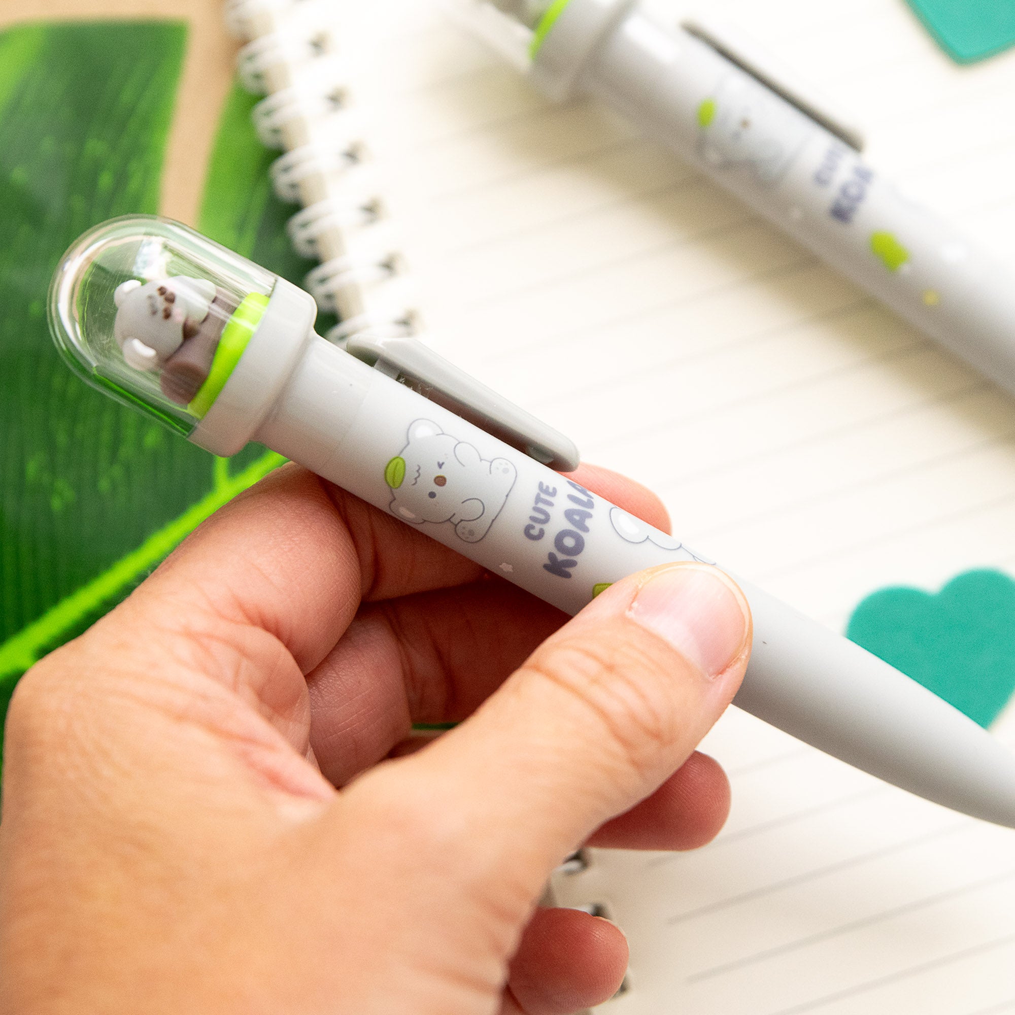 Stylo Kawaii Boule à neige – Koala