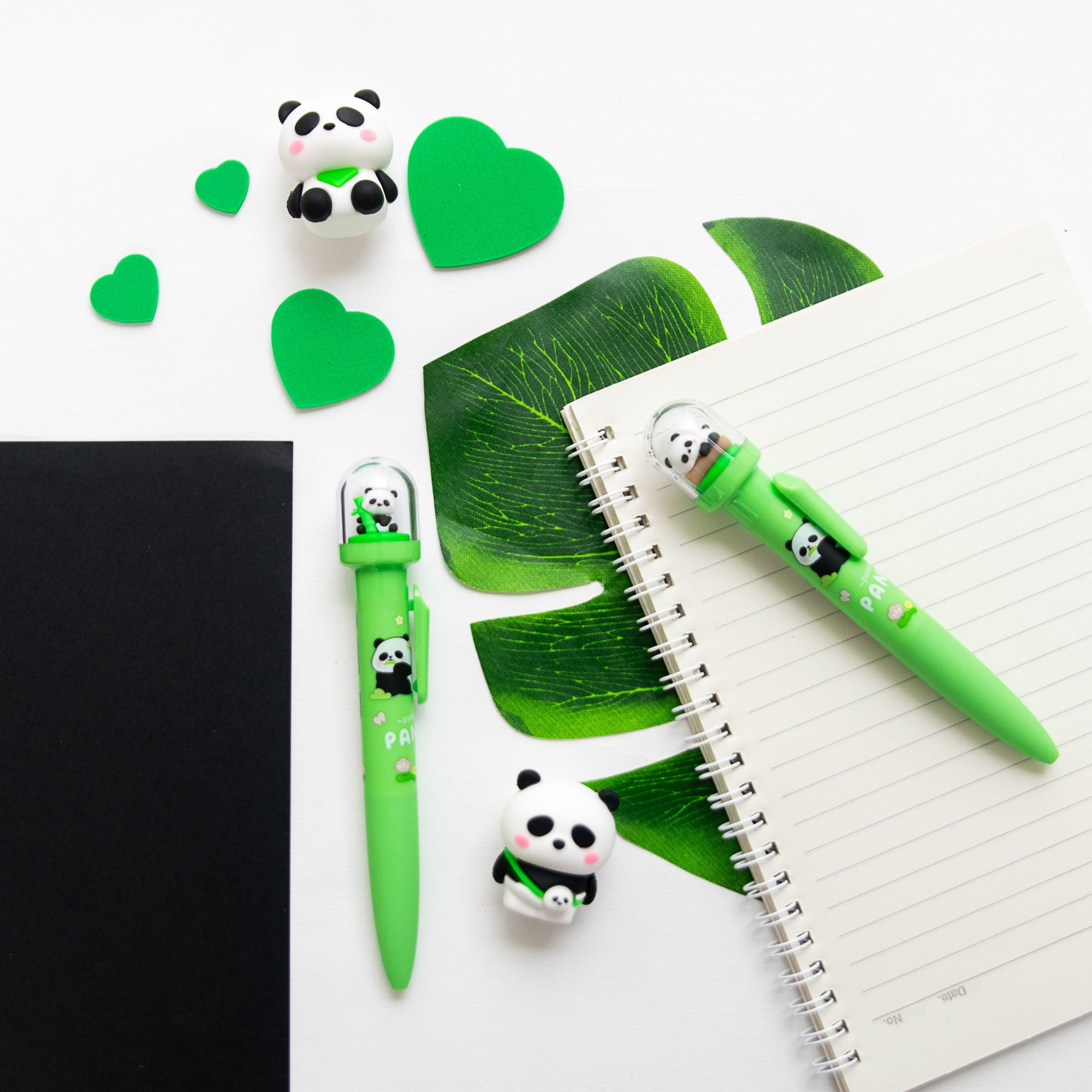 Stylo Kawaii Boule à neige – Panda