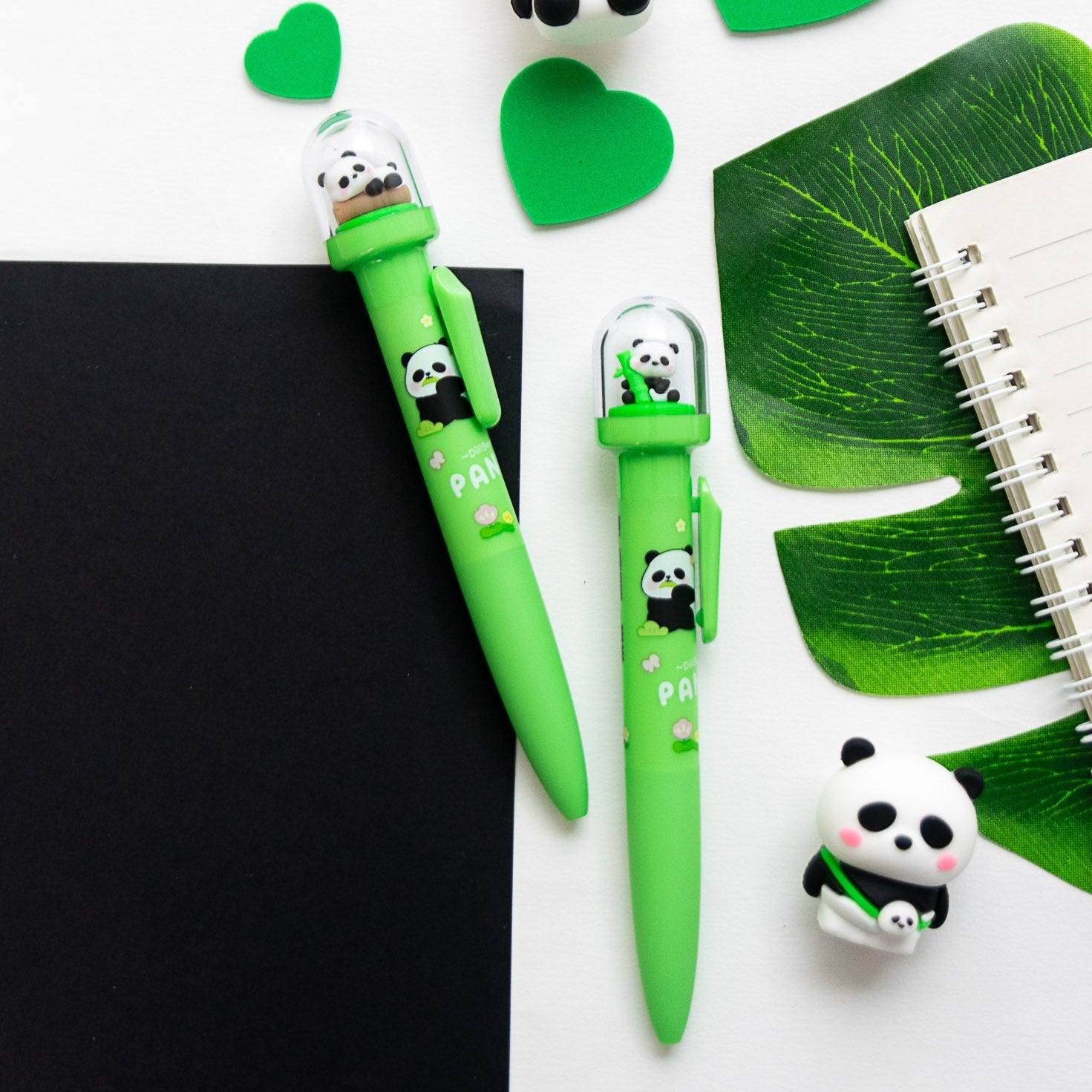 Stylo Kawaii Boule à neige – Panda