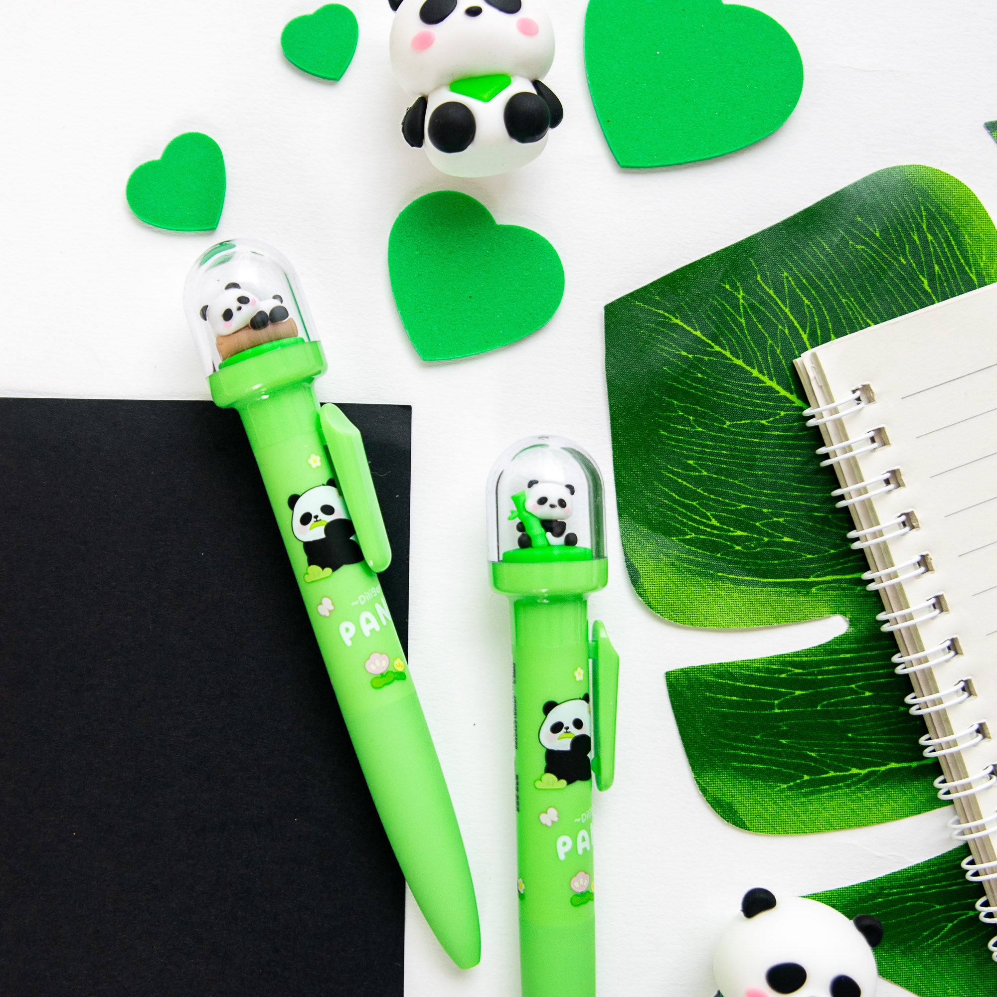 Stylo Kawaii Boule à neige – Panda