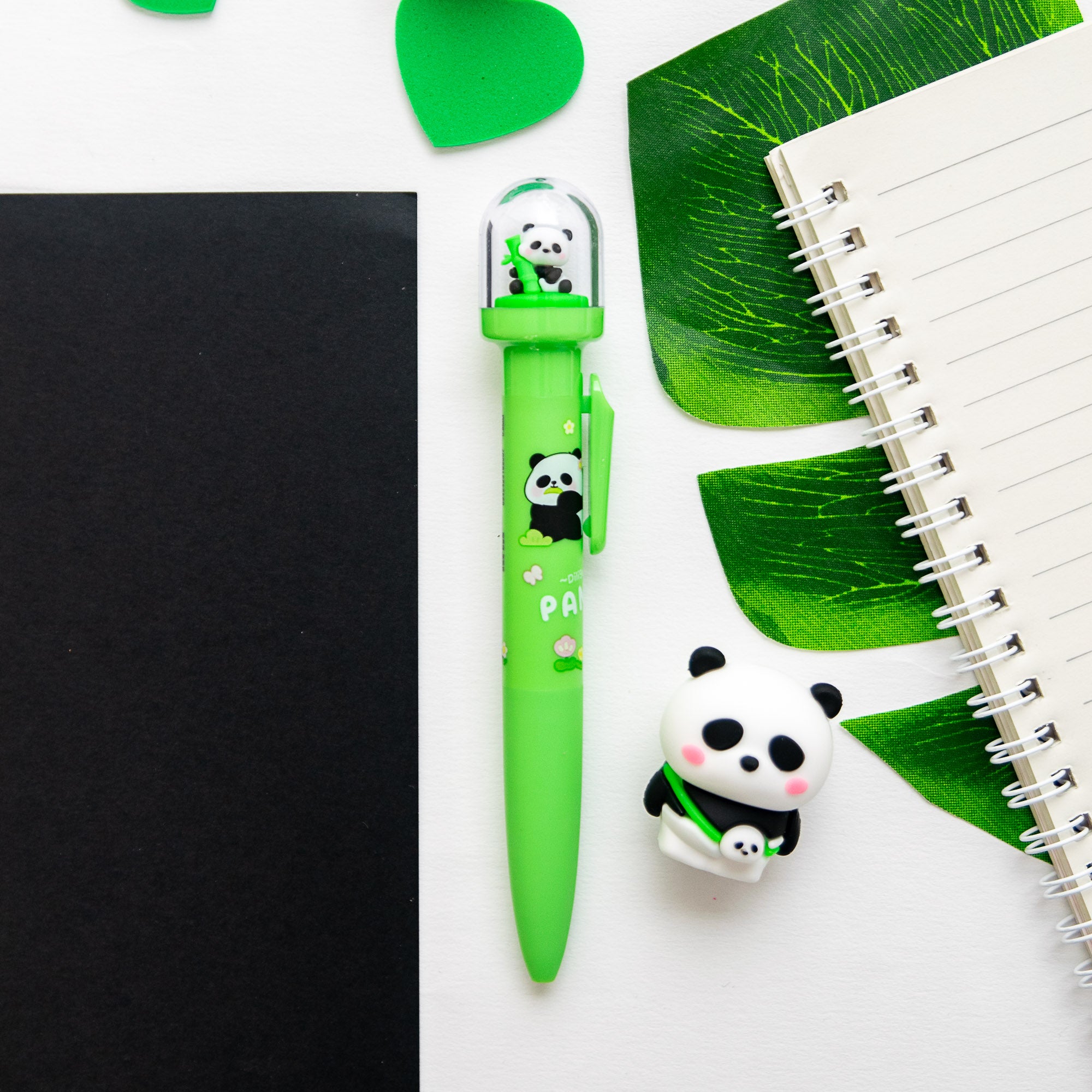 Stylo Kawaii Boule à neige – Panda