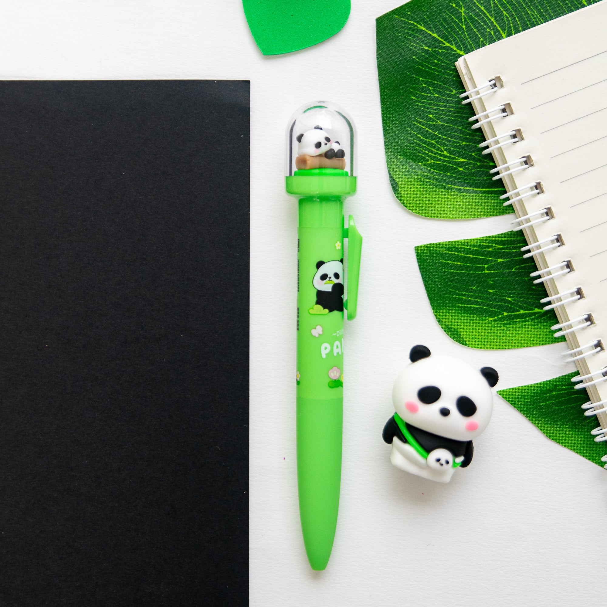 Stylo Kawaii Boule à neige – Panda