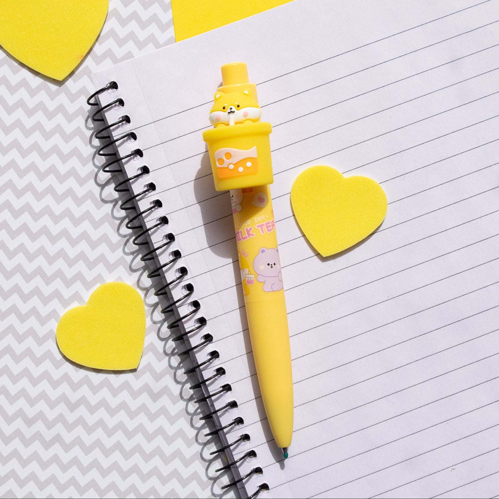 Stylo Surprise Kawaii - Shiba Inu & Bubble Tea