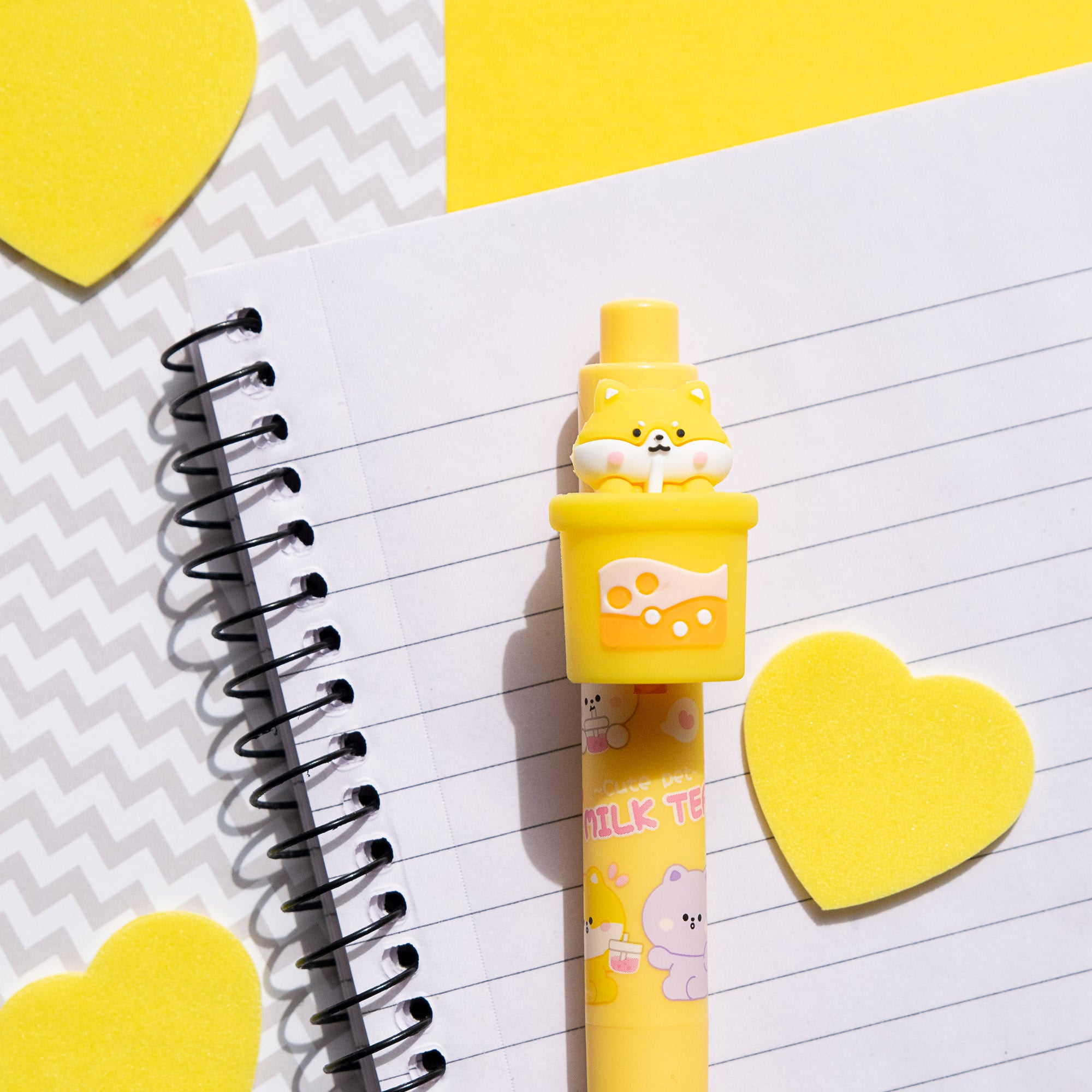 Stylo Surprise Kawaii - Shiba Inu & Bubble Tea