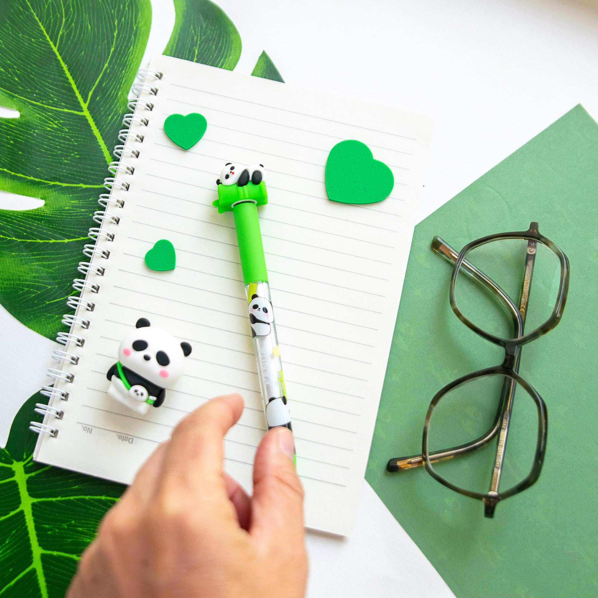 Stylo Gel Kawaii Anti Stress - Panda Tournicoti