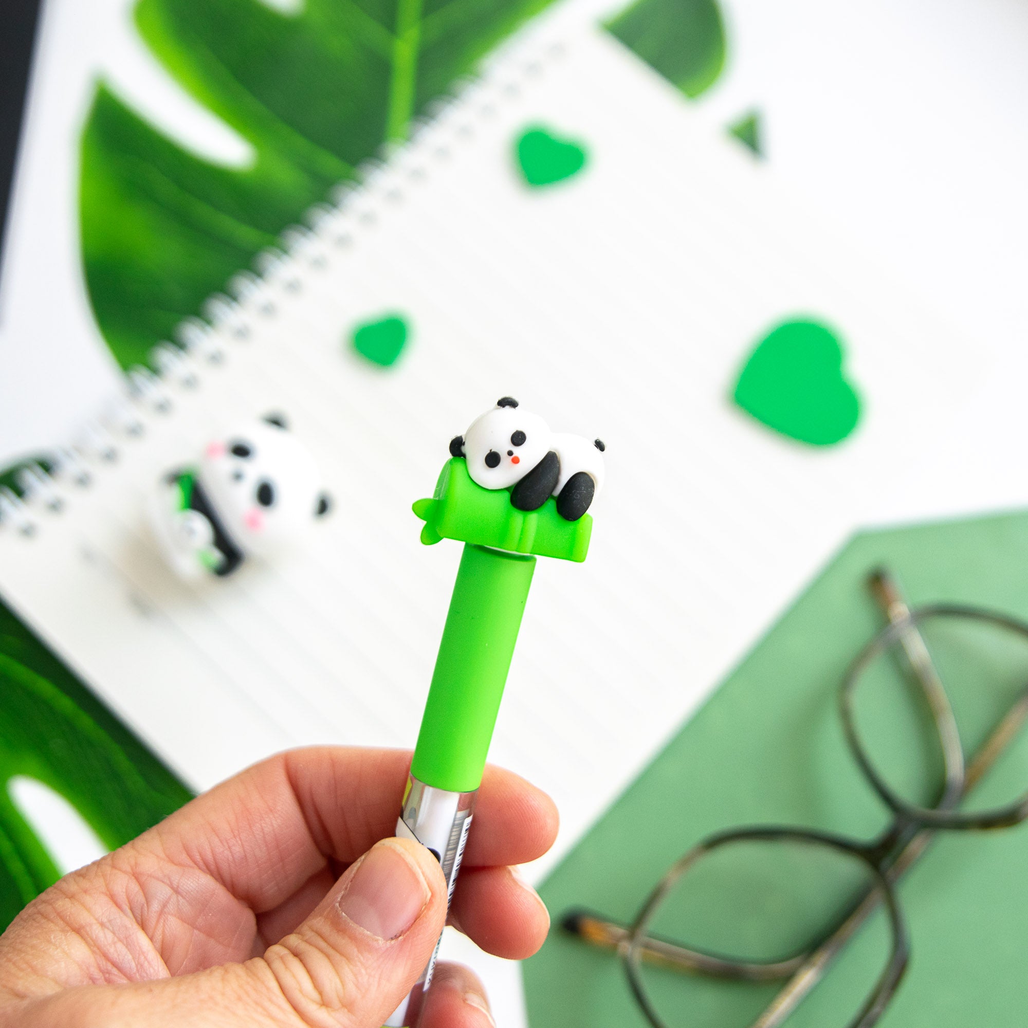 Stylo Gel Kawaii Anti Stress - Panda Tournicoti