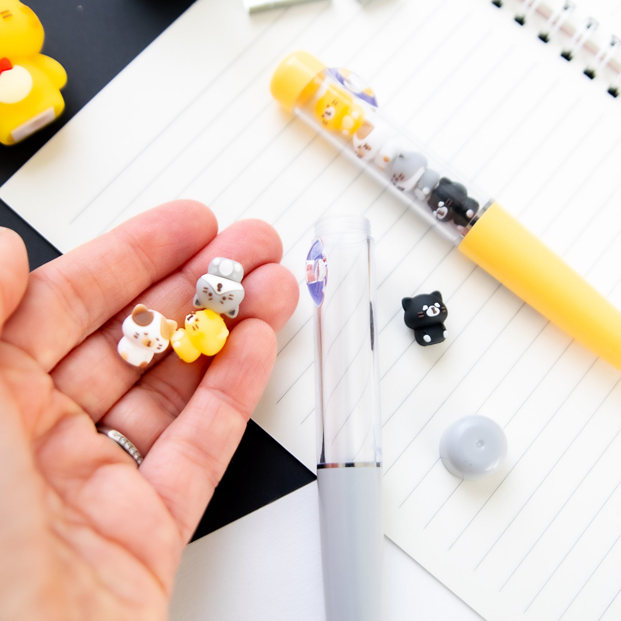 Stylo Kawaii - Mini Figurines Chat