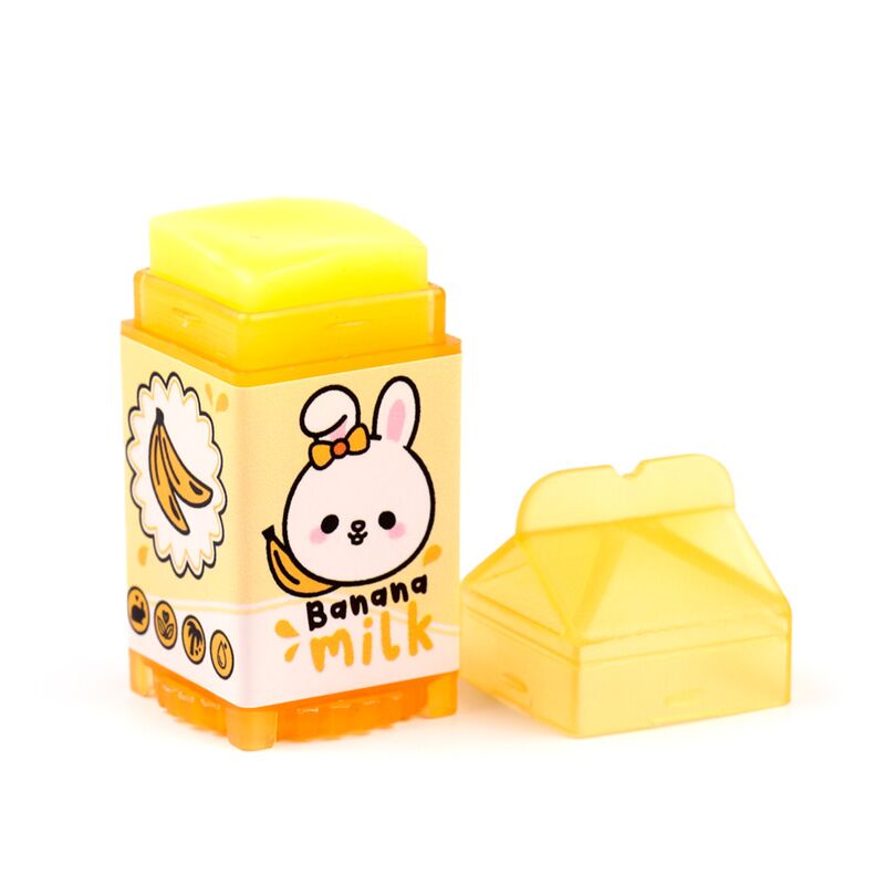 Mini Baume à lèvres 100% Vegan - Briquette de lait - Lapin