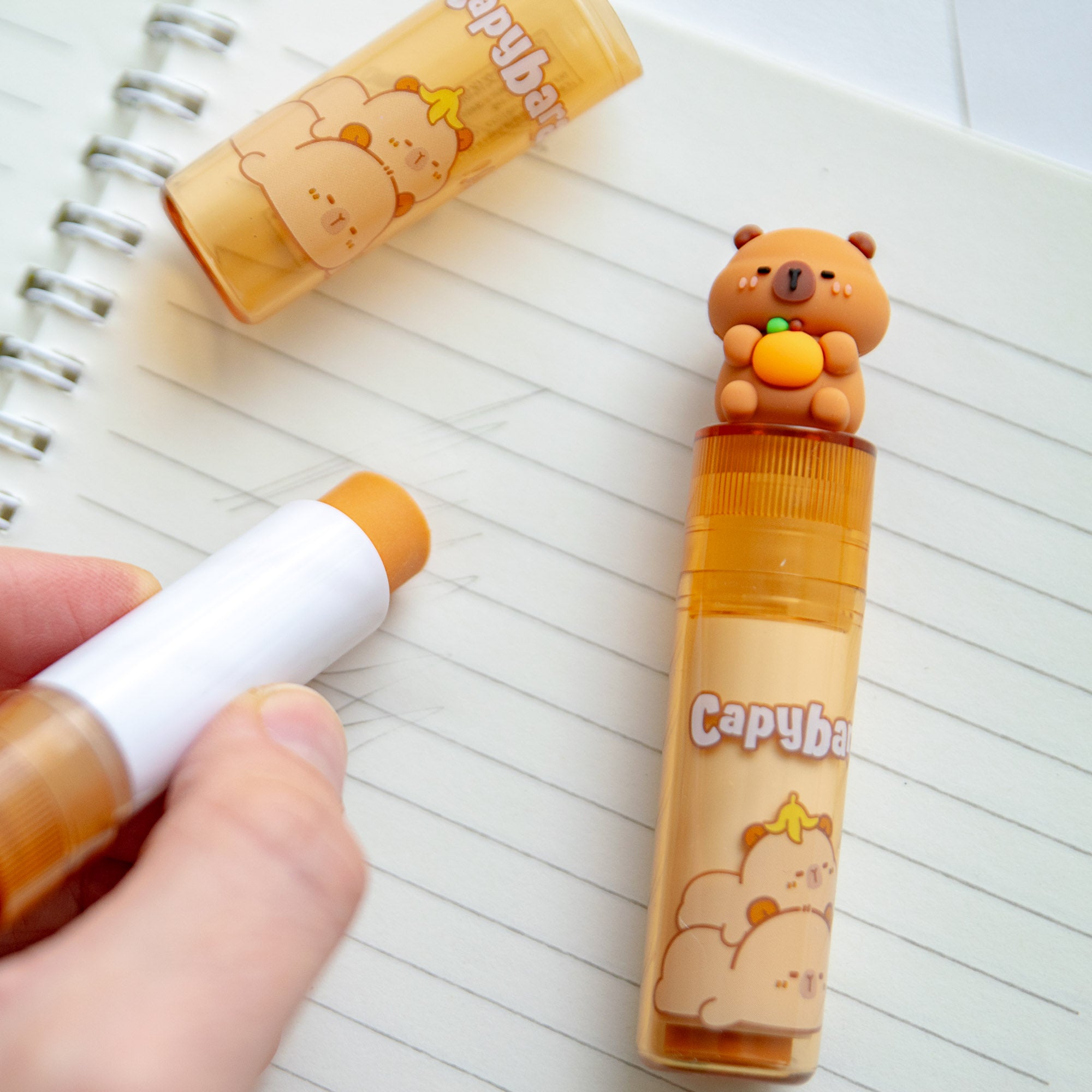 Gomme Lipstick Kawaii Capybara