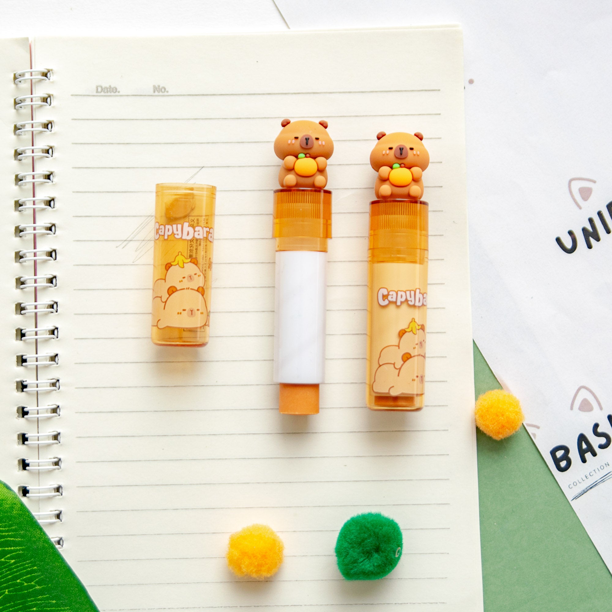 Gomme Lipstick Kawaii Capybara