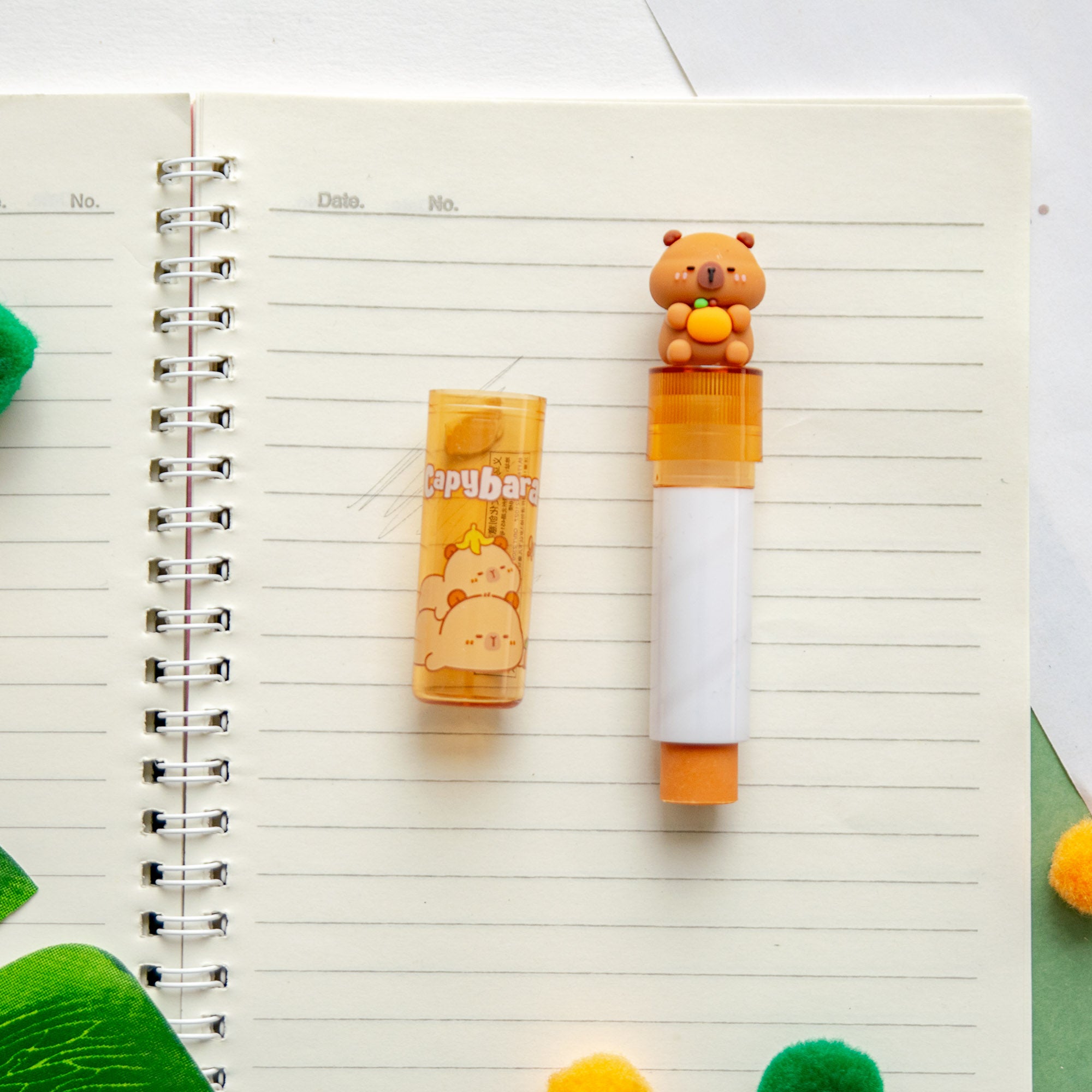 Gomme Lipstick Kawaii Capybara