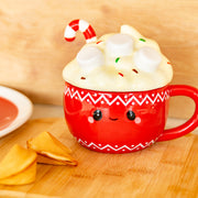 Mug de Noël avec Couvercle - Chocolat Chaud