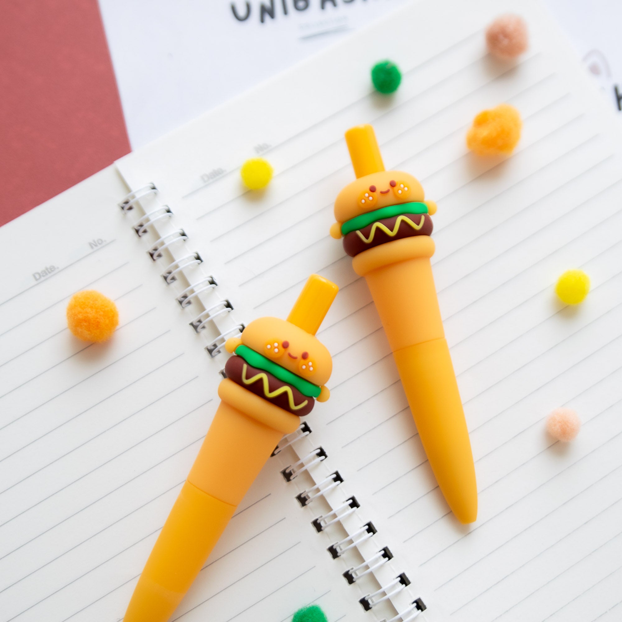 Stylo Gel Maxi - Burger Kawaii