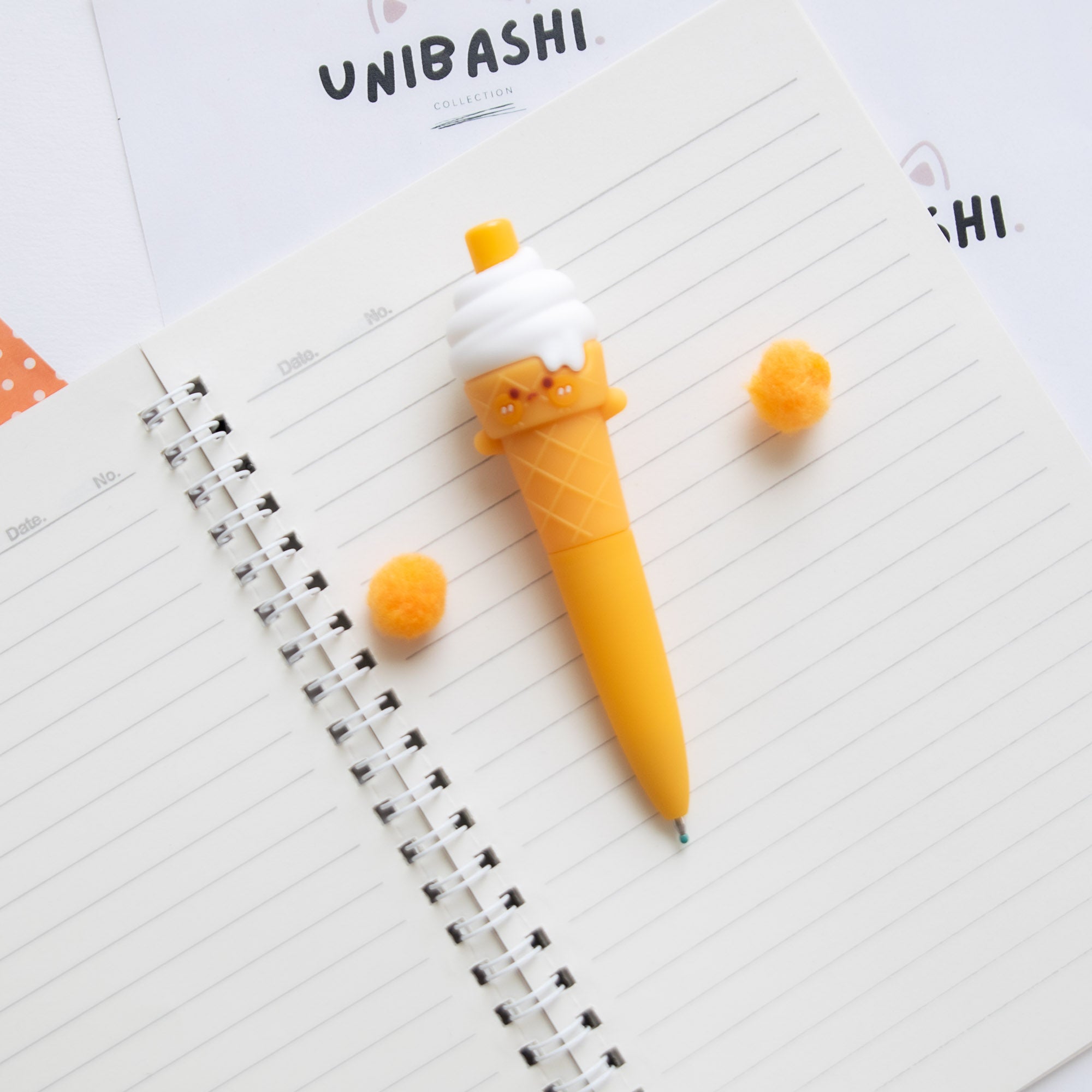 Stylo Gel Maxi - Cornet de Glace Kawaii