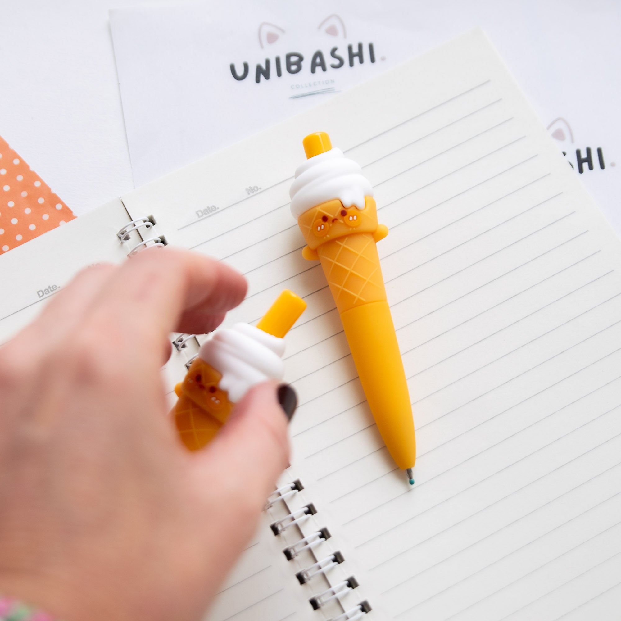 Stylo Gel Maxi - Cornet de Glace Kawaii