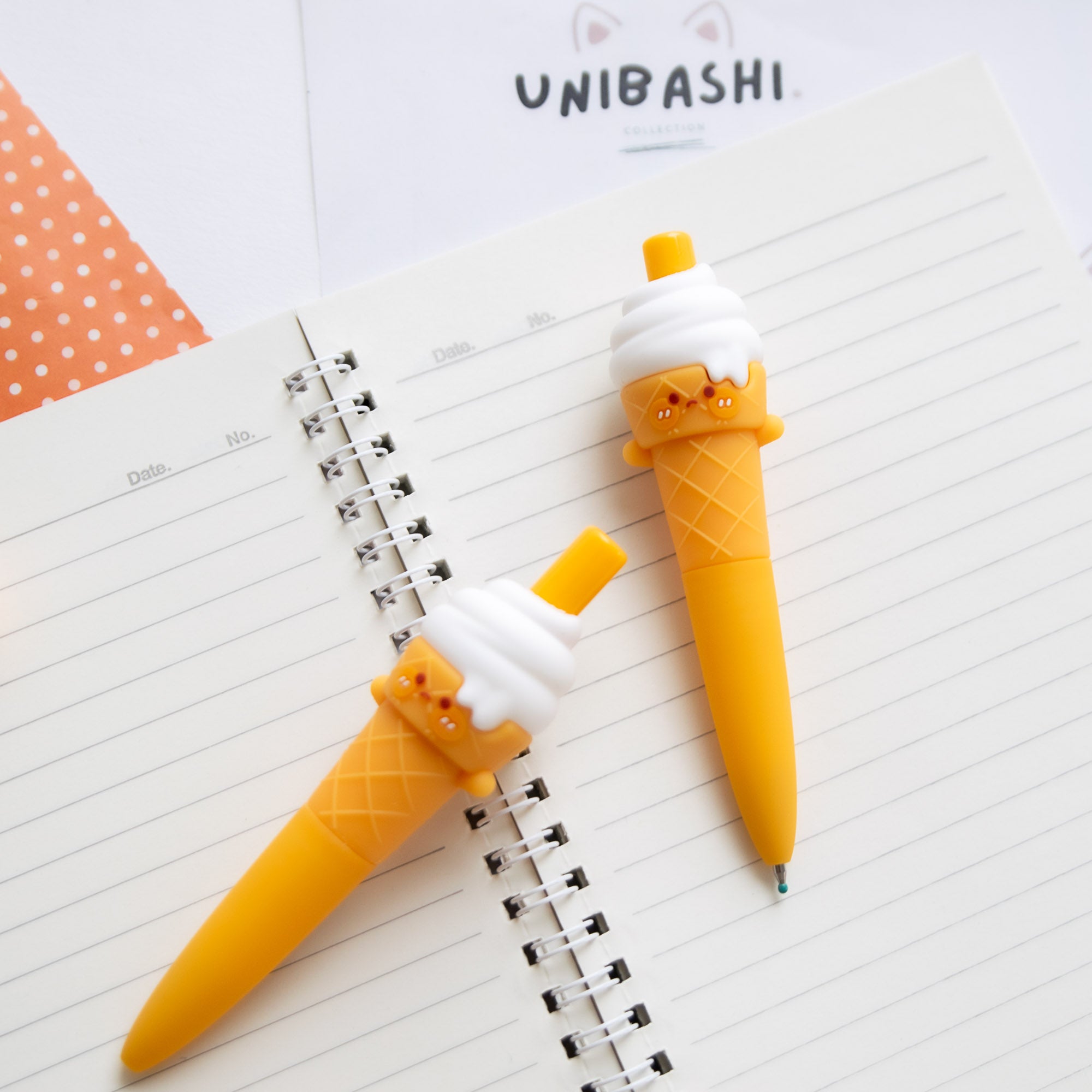 Stylo Gel Maxi - Cornet de Glace Kawaii