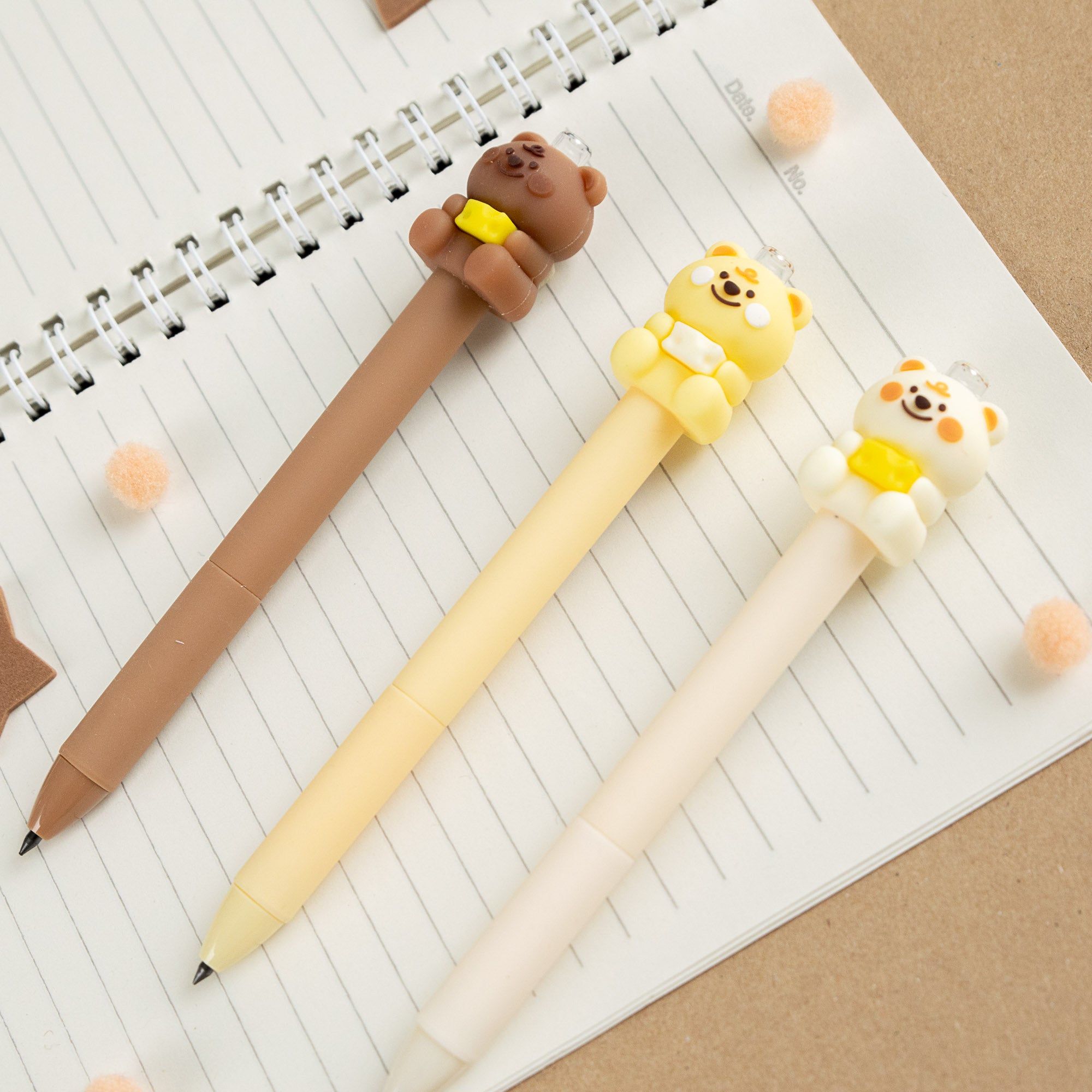 Crayon Mine Eternelle Kawaii - Ourson & Fromage