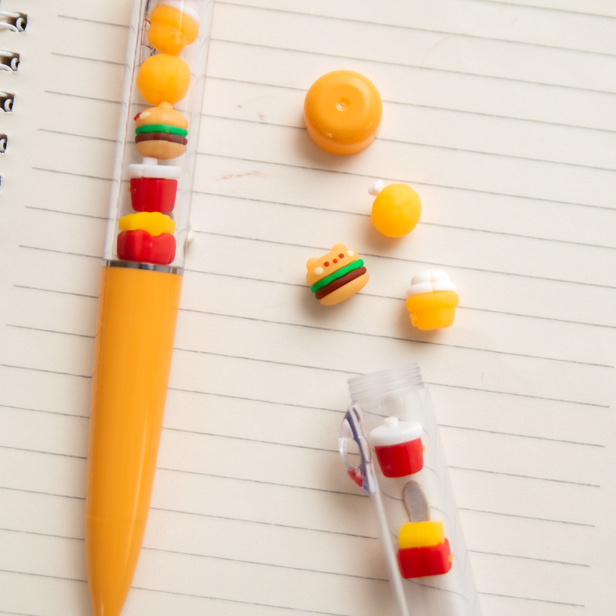 Stylo Kawaii - Mini Figurines Fast Food