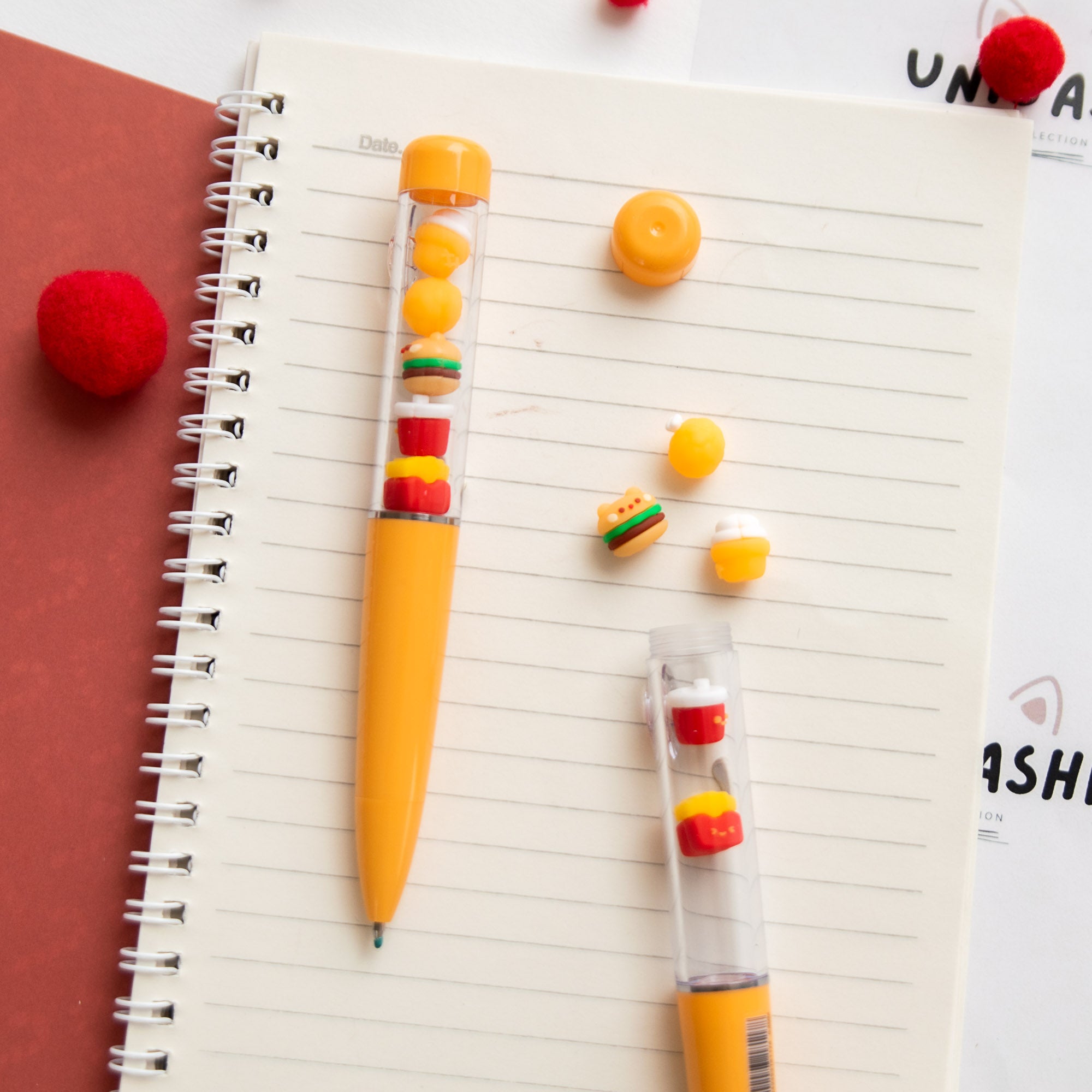 Stylo Kawaii - Mini Figurines Fast Food