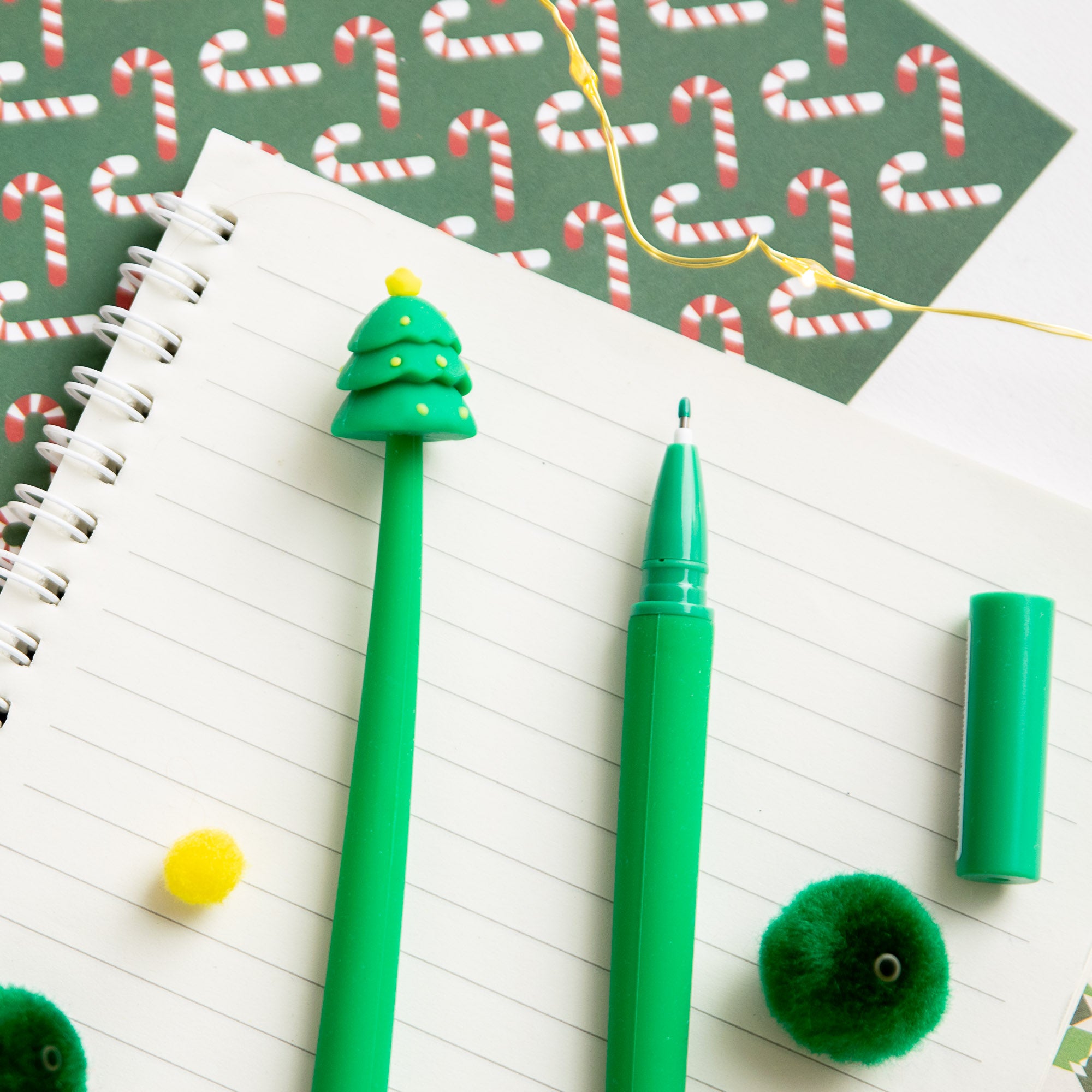 Stylo Souple à Secouer - Sapin de Noël